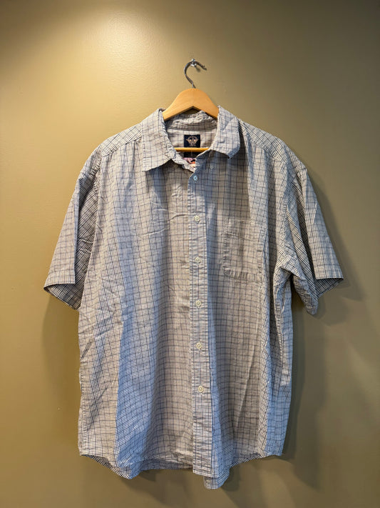 Vintage Dockers Checkered Button-Up Shirt- XXL