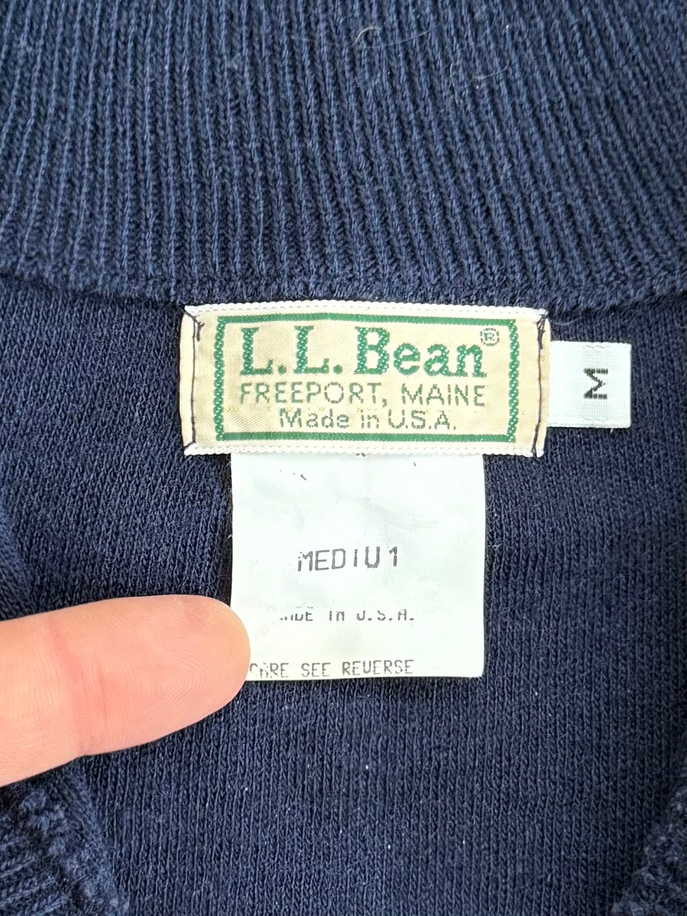 Vintage L.L. Bean Hightrek Outdoors Athletic Sweater- M