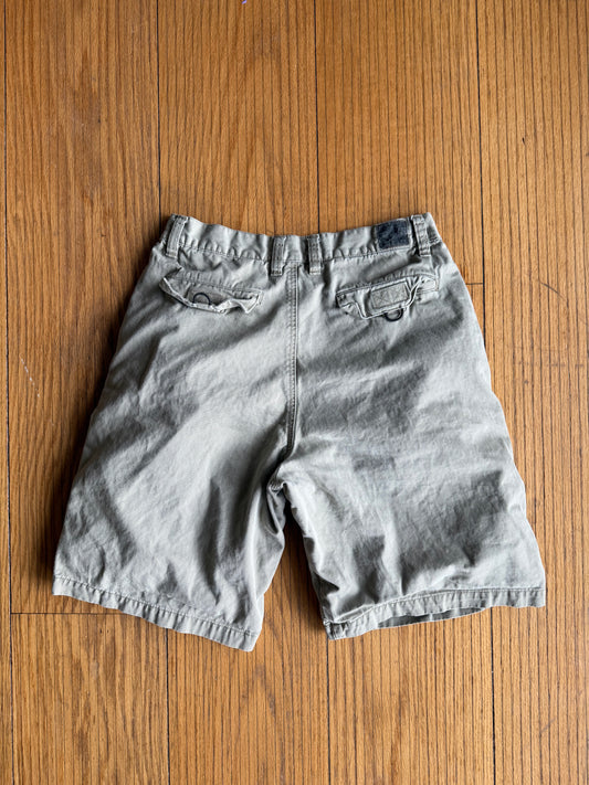 Vintage Y2K Union Bay Tan Cargo Surfer Shorts- 31