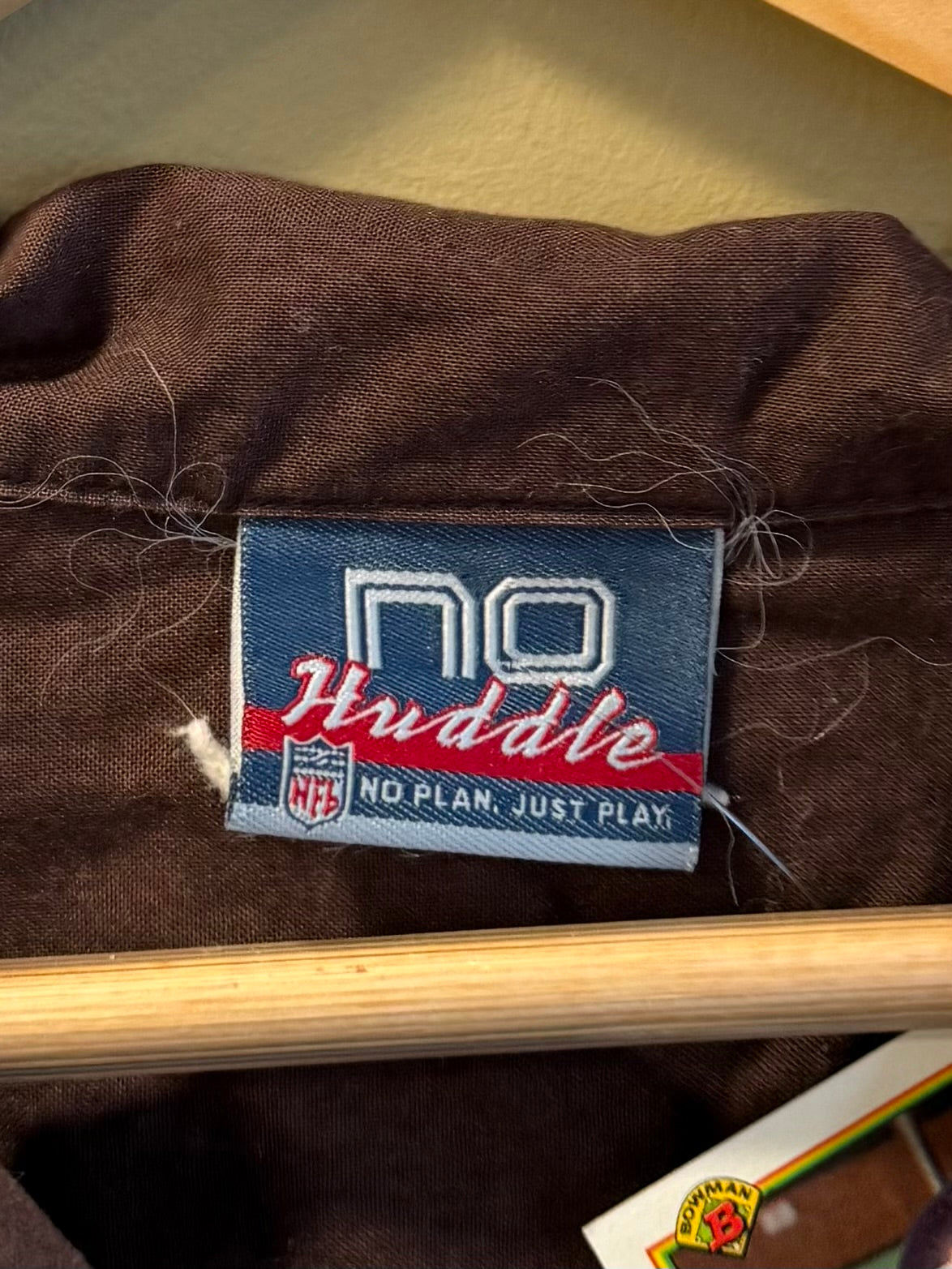 Vintage Cleveland Browns No Huddle Button-Up Shirt- XL
