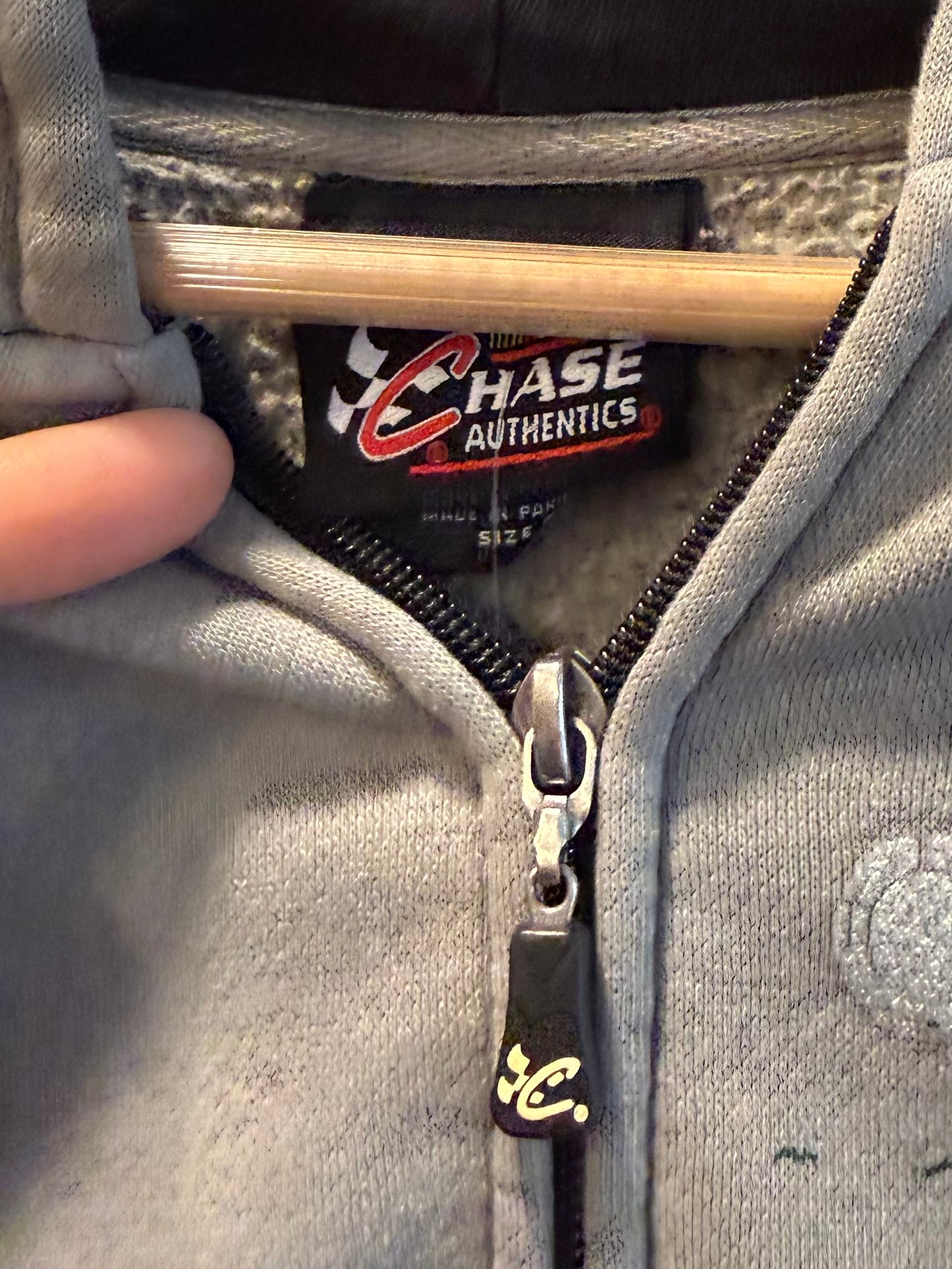 Vintage Y2K Chase Authentincs NASCAR Dale Jr. Hoodie Sweatshirt- S