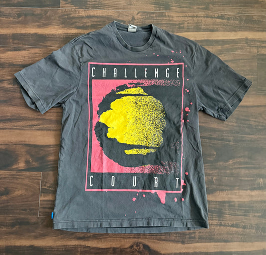 Vintage Y2K Nike Challenge Court Tennis T-Shirt- L