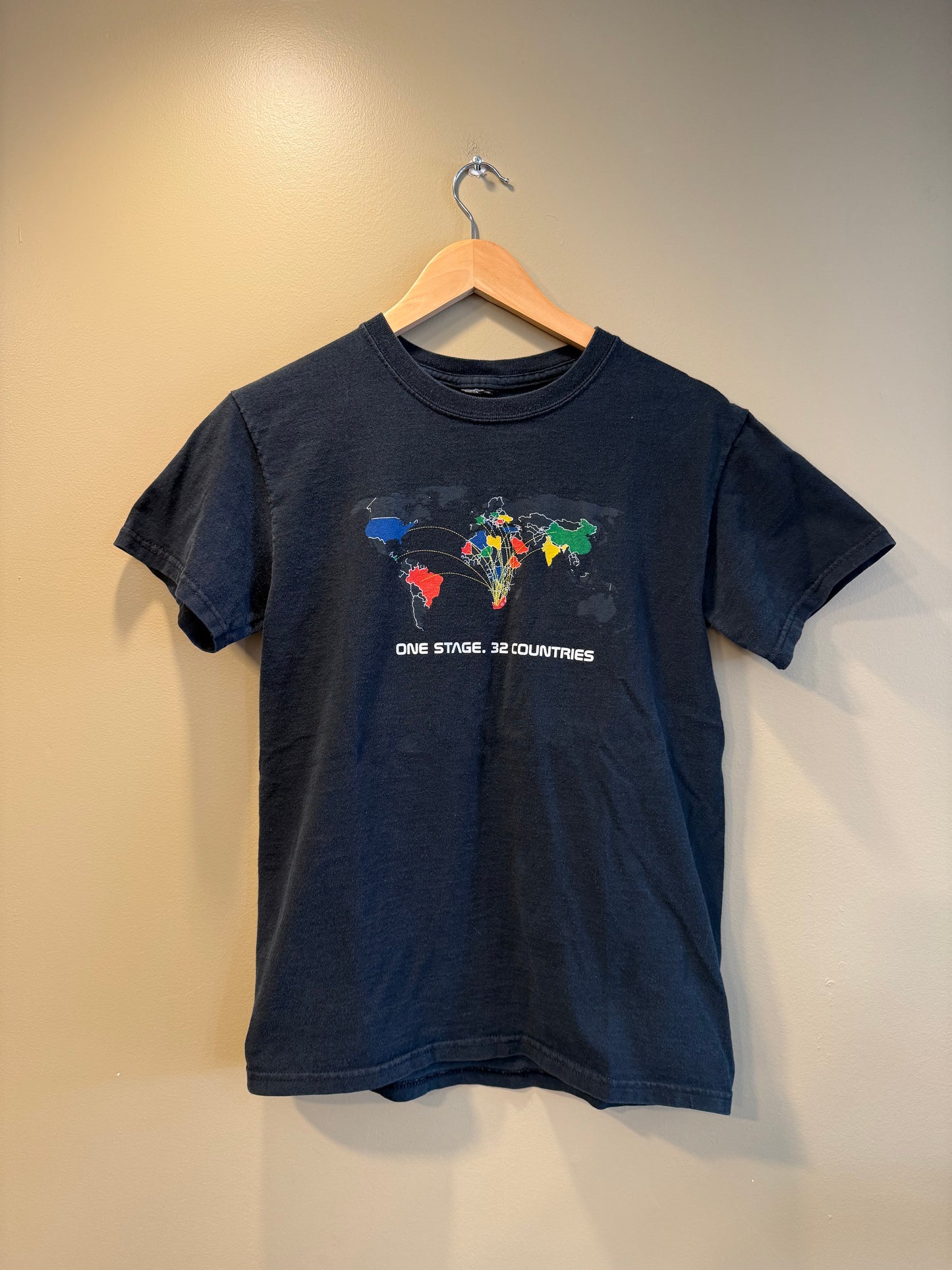 Vintage Adidas 2010 World Cup South Africa Globe T-Shirt- S