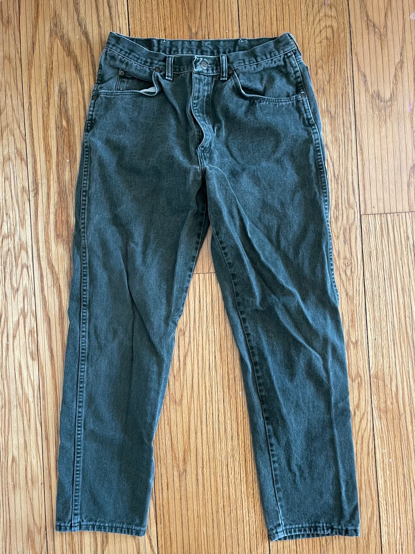 Vintage Wrangler Dark Green Denim Jeans- 30x30