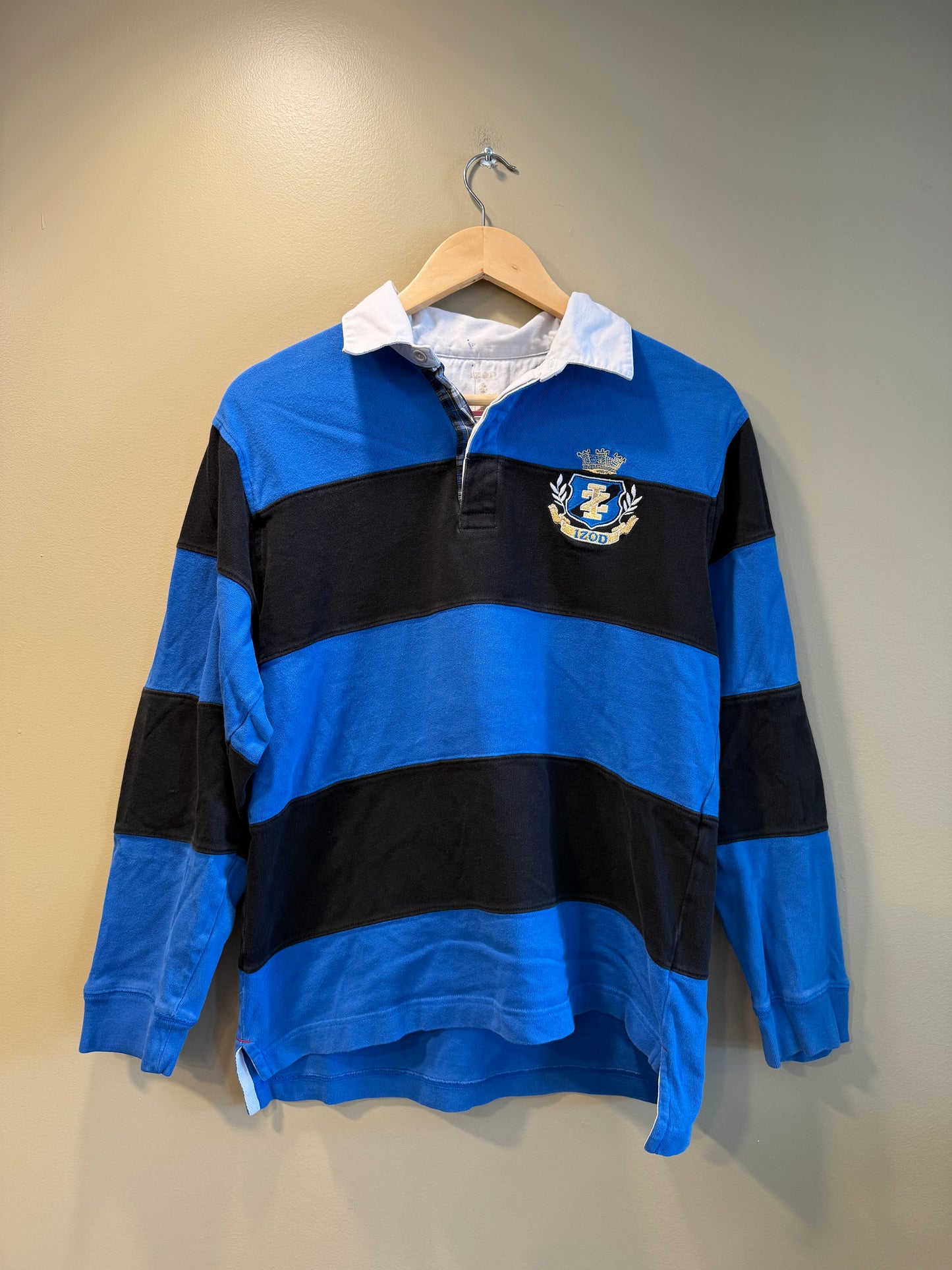 Vintage Izod Striped Rugby Shirt- S