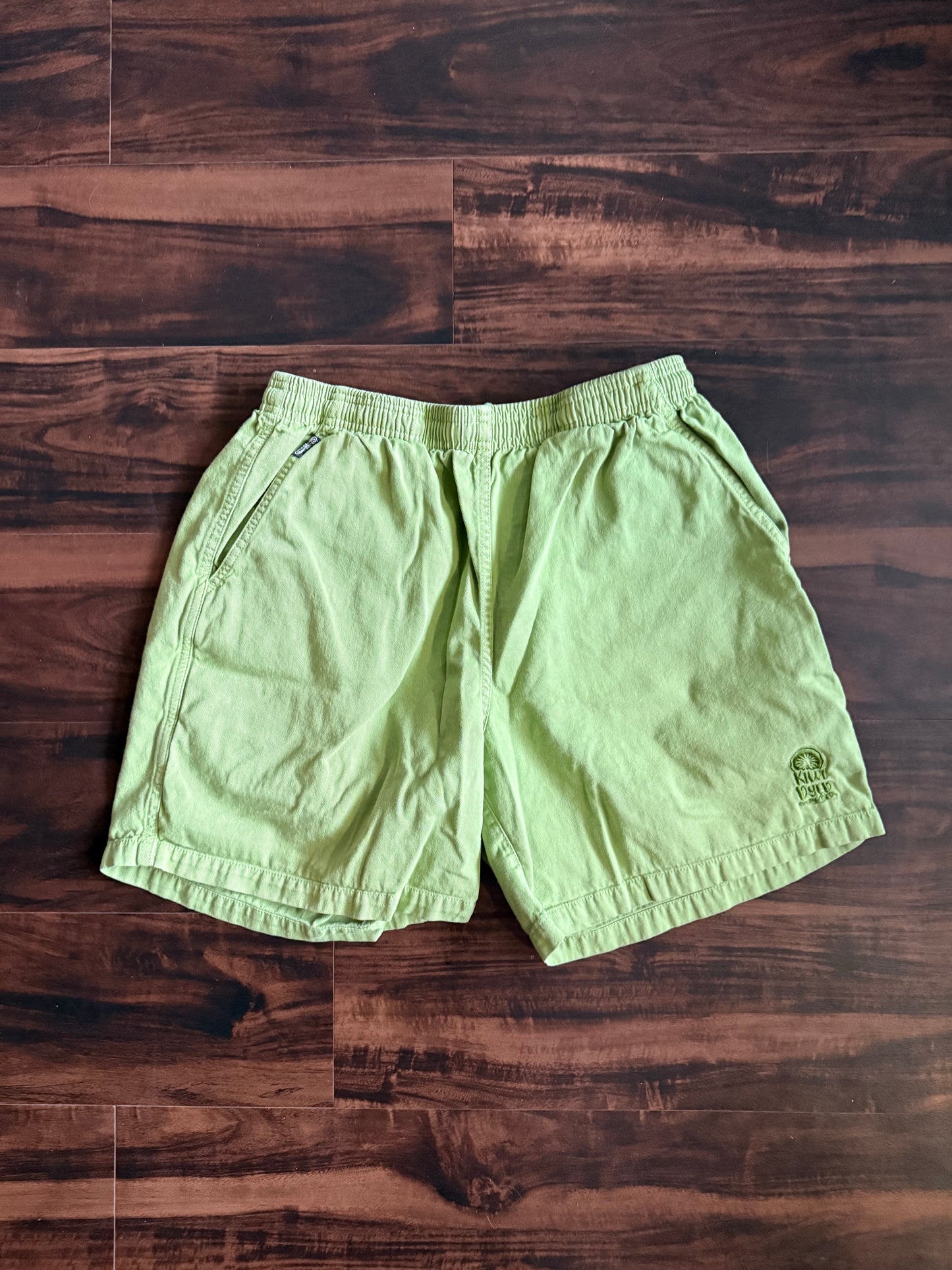 Vintage Kiwi Dyed Shorts- 28
