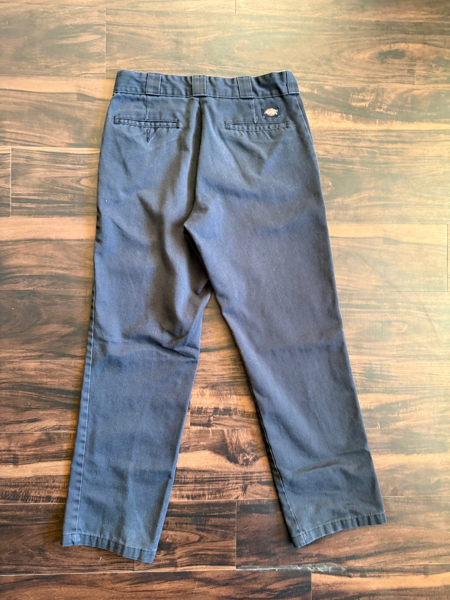 Vintage Dickies 874 Black Straight Fit Pants- 32x31