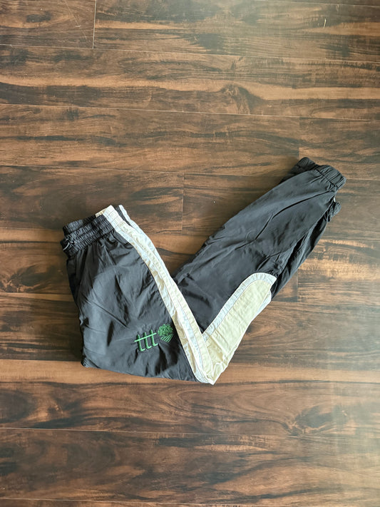 The Thrifting Tree Black & White Track Pants- S