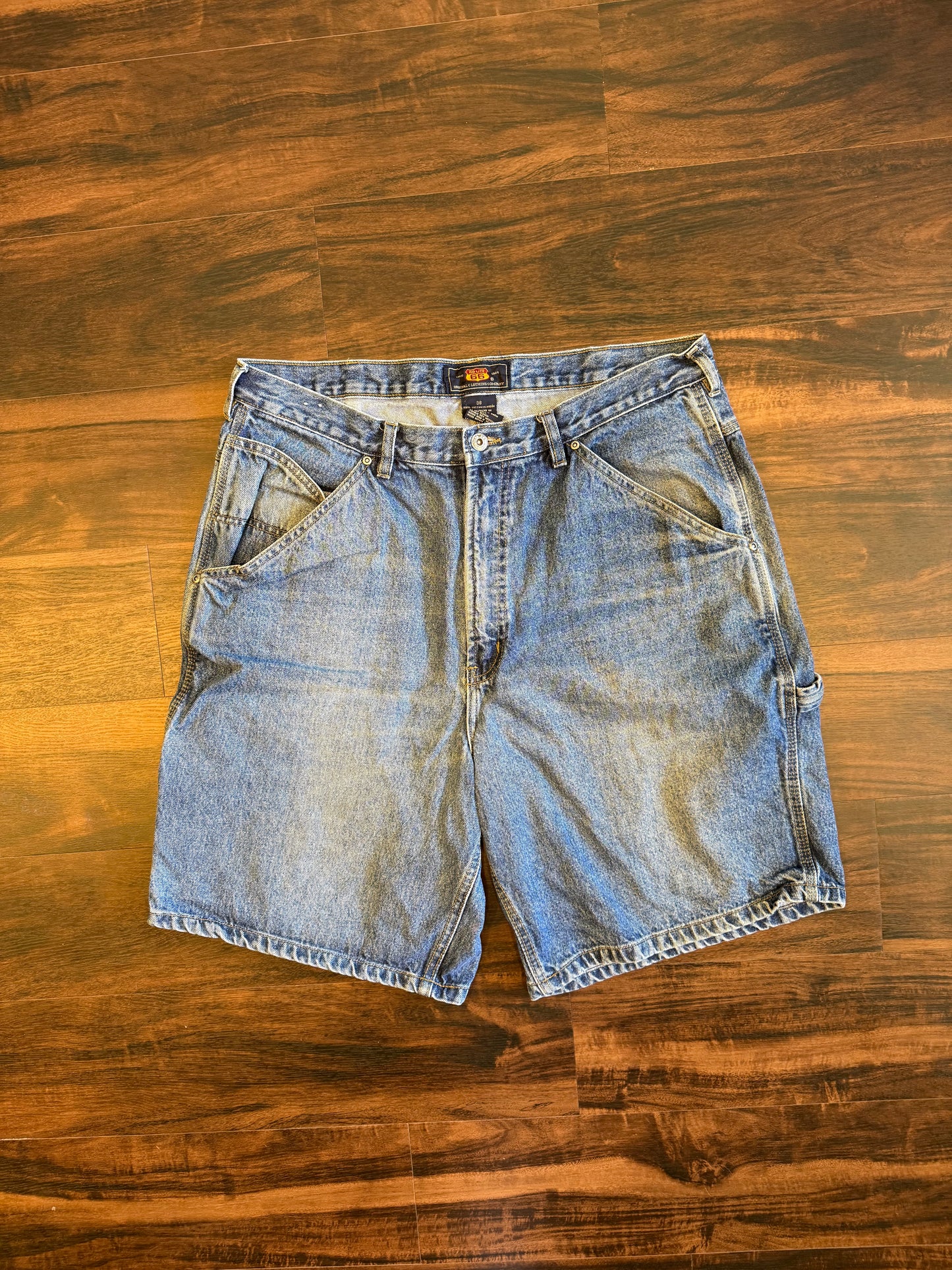 Vintage Route 66 Carpenter Denim Jean Shorts- 36