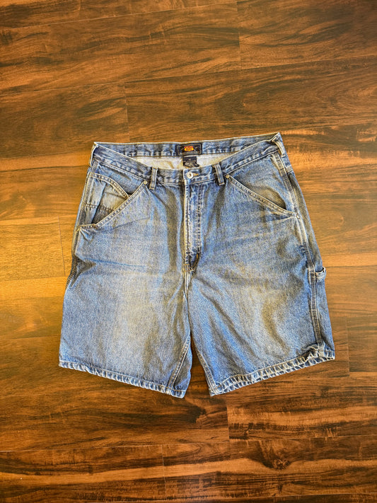 Vintage Route 66 Carpenter Denim Jean Shorts- 36