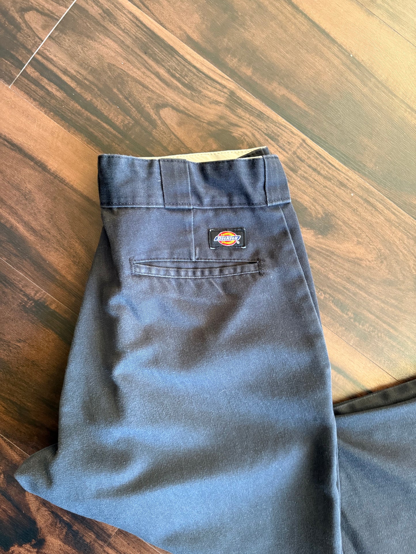 Vintage Dickies 874 Black Straight Fit Pants- 32x31