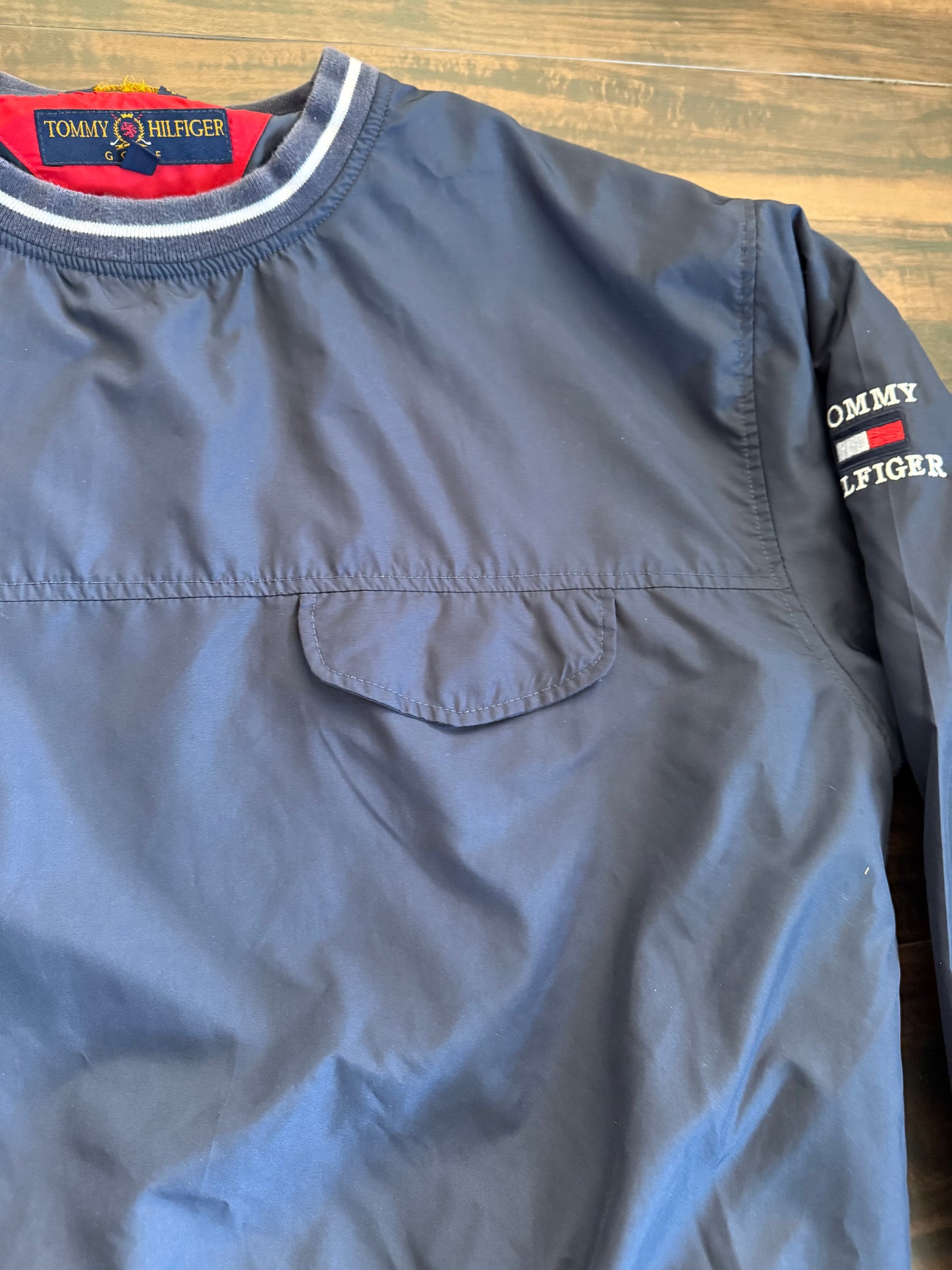 Vintage Tommy Hilfiger Golf Pullover Windbreaker- XL