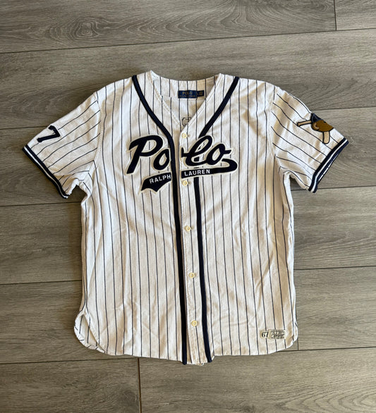 Polo Ralph Lauren Polo Bears Baseball Jersey- L