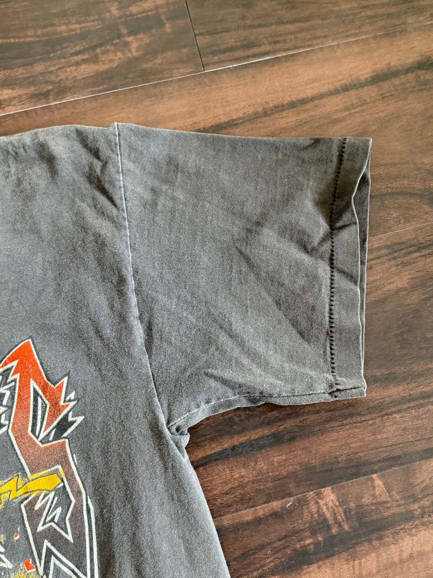 Vintage Cleveland Browns End Zone Magic Johnson Faded Black T-Shirt- S