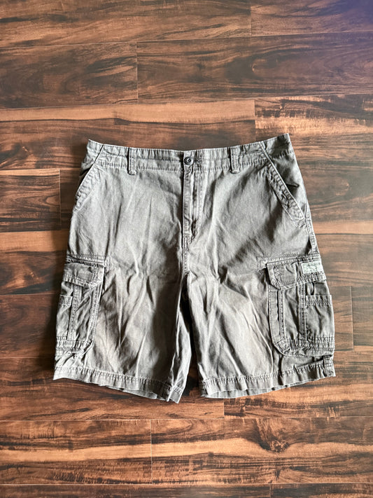 Vintage Union Bay Dark Gray Cargo Shorts- 38