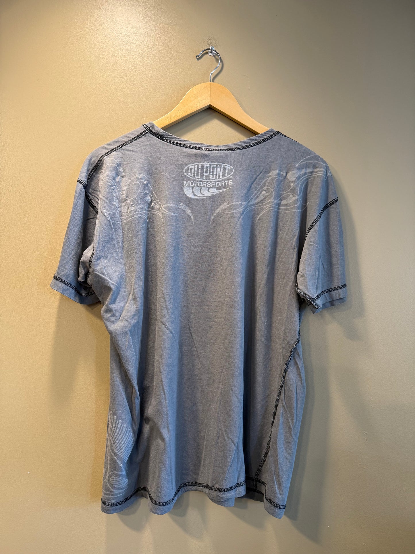 Vintage Jeff Gordon Gray Gothic NASCAR T-Shirt- L