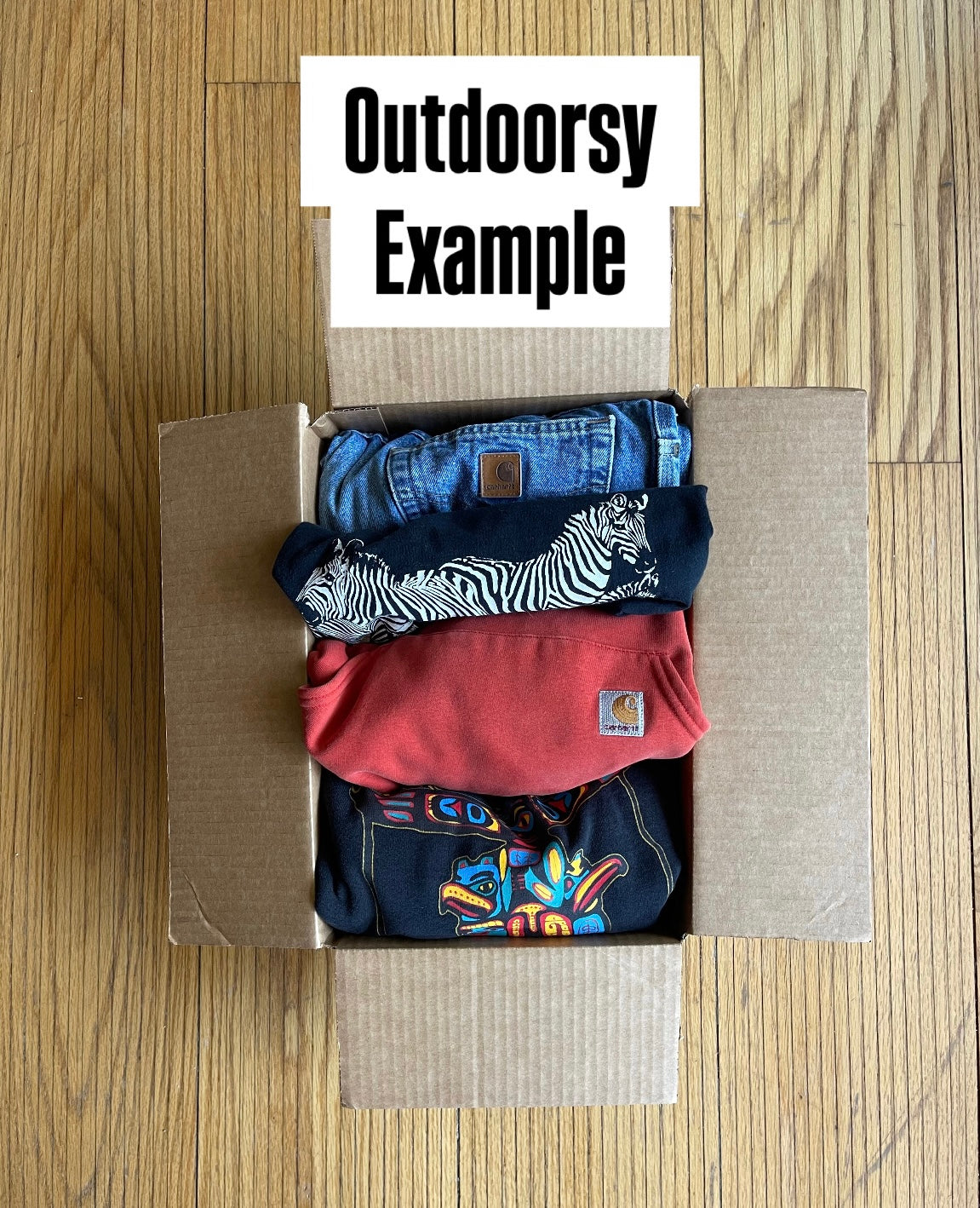 Outdoorsy Vintage Outfit Mystery Box