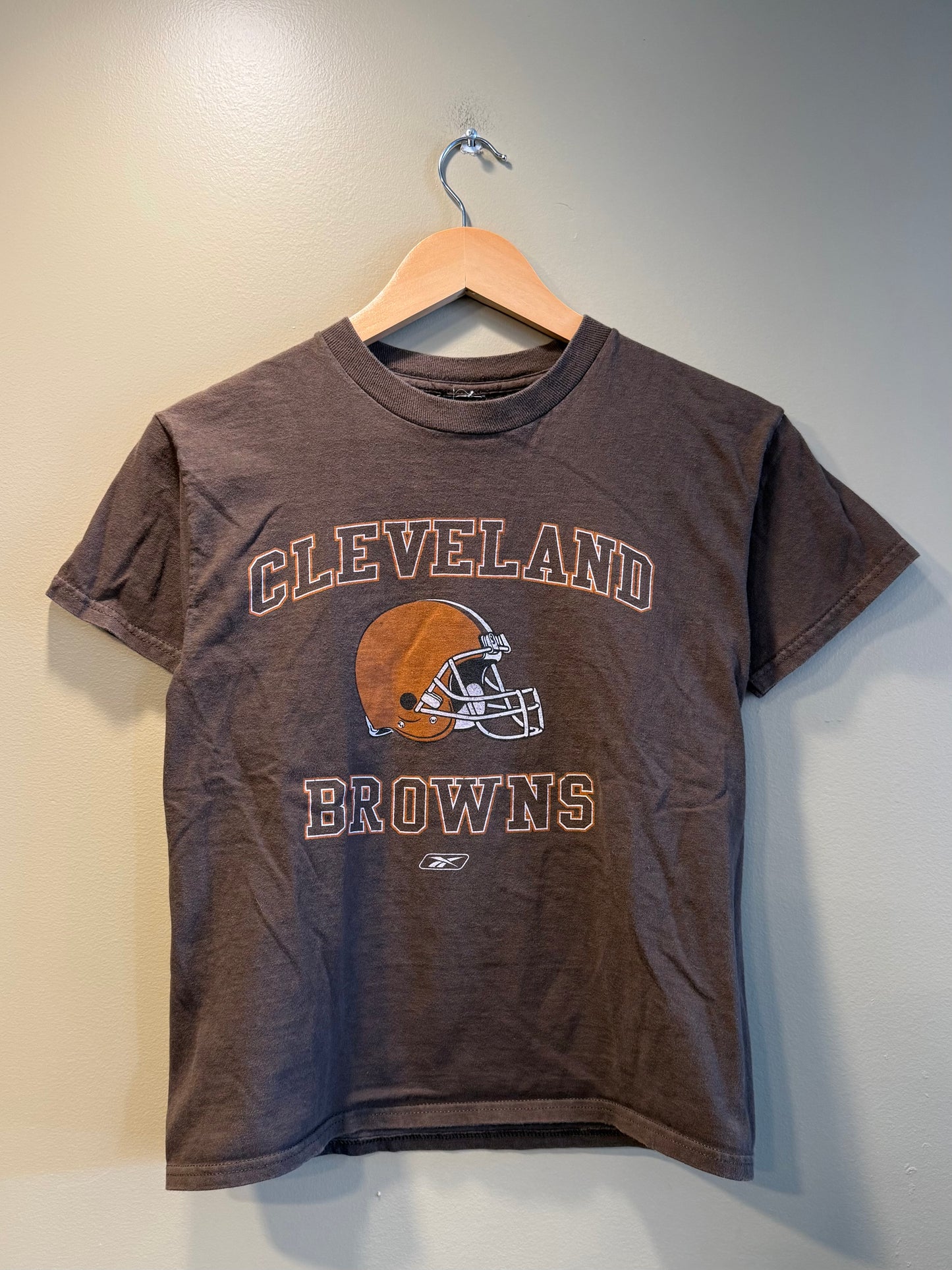 Vintage Reebok Cleveland Browns Baby Tee T-Shirt- S