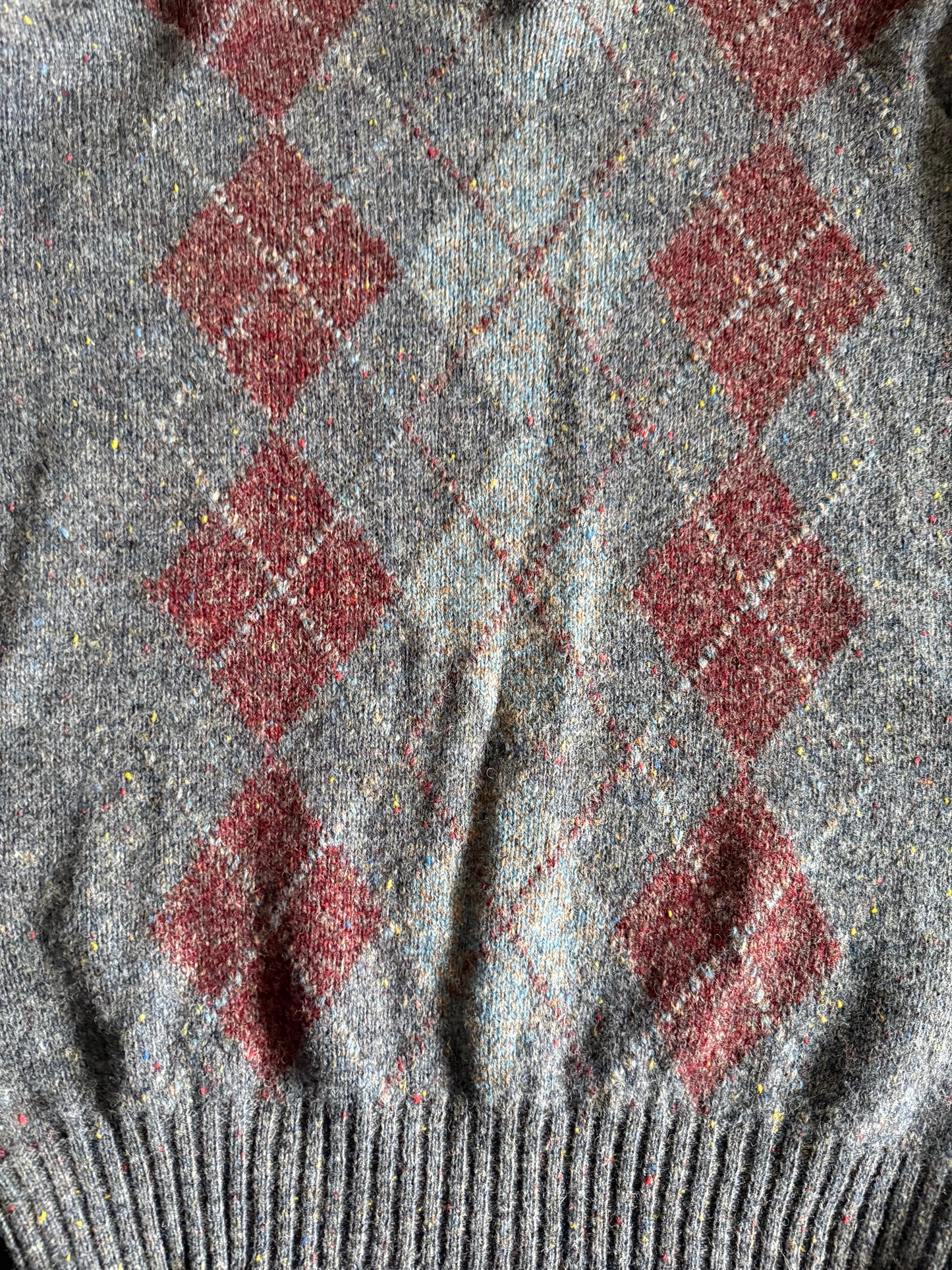 Vintage Blarney Woolen Mills Shetland Wool Made In Ireland Sweater- XL