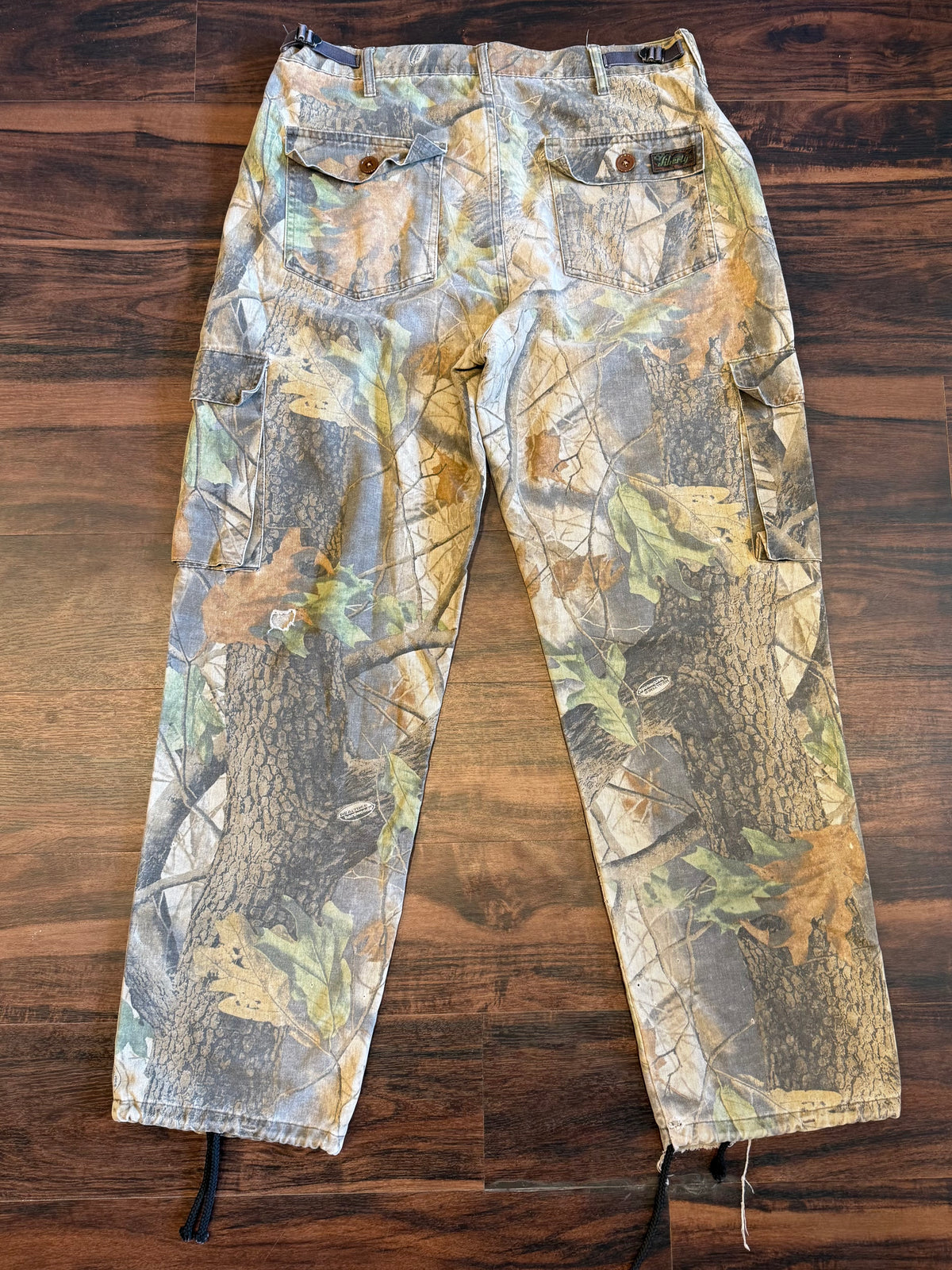 Vintage Liberty RealTree Hardwoods Camo Baggy Cargo Pants- 34x33