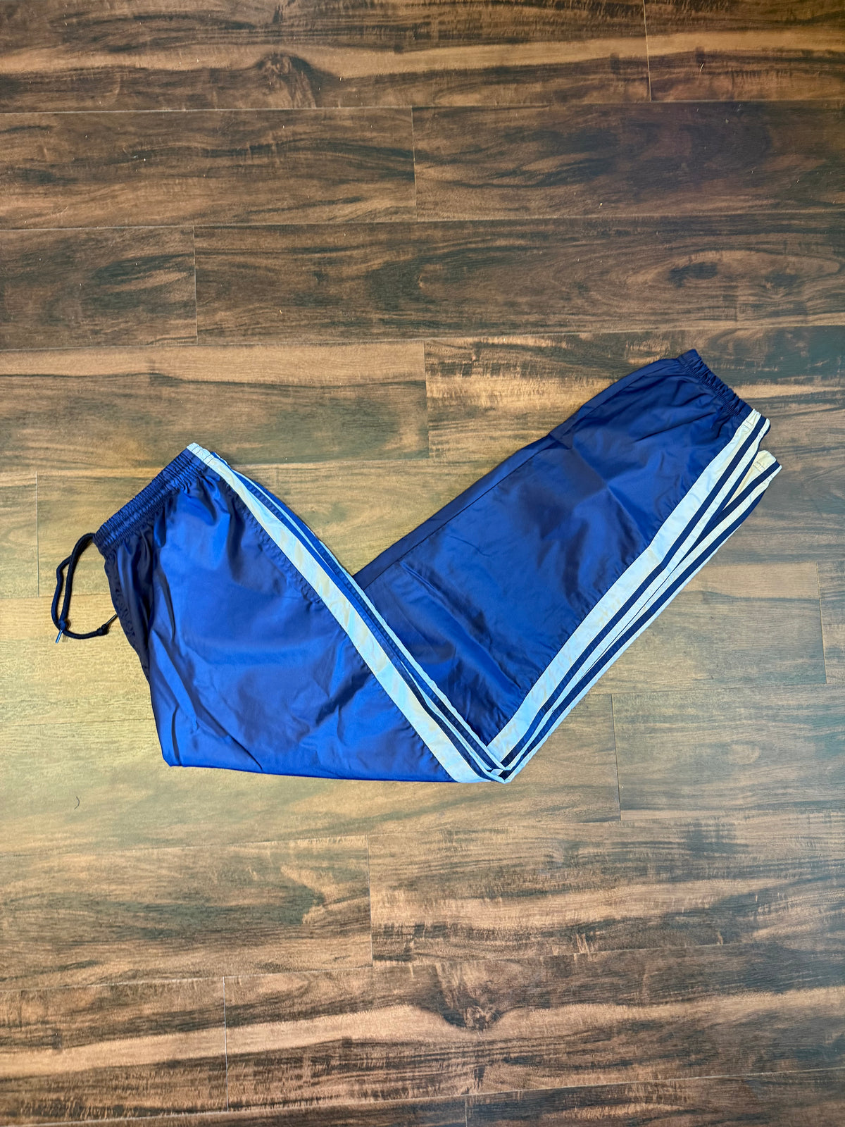 Vintage Adidas Blue Baggy Jogger Track Pants- 32x33