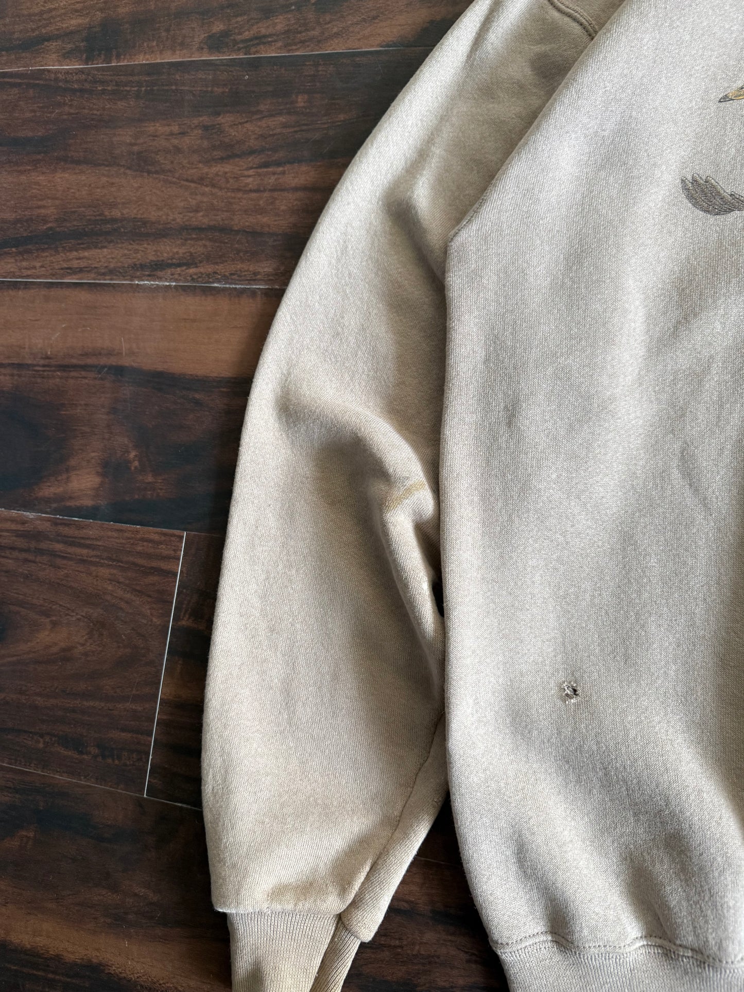 Vintage Fieldmaster North American Wildlife Nature Crewneck Sweatshirt- L