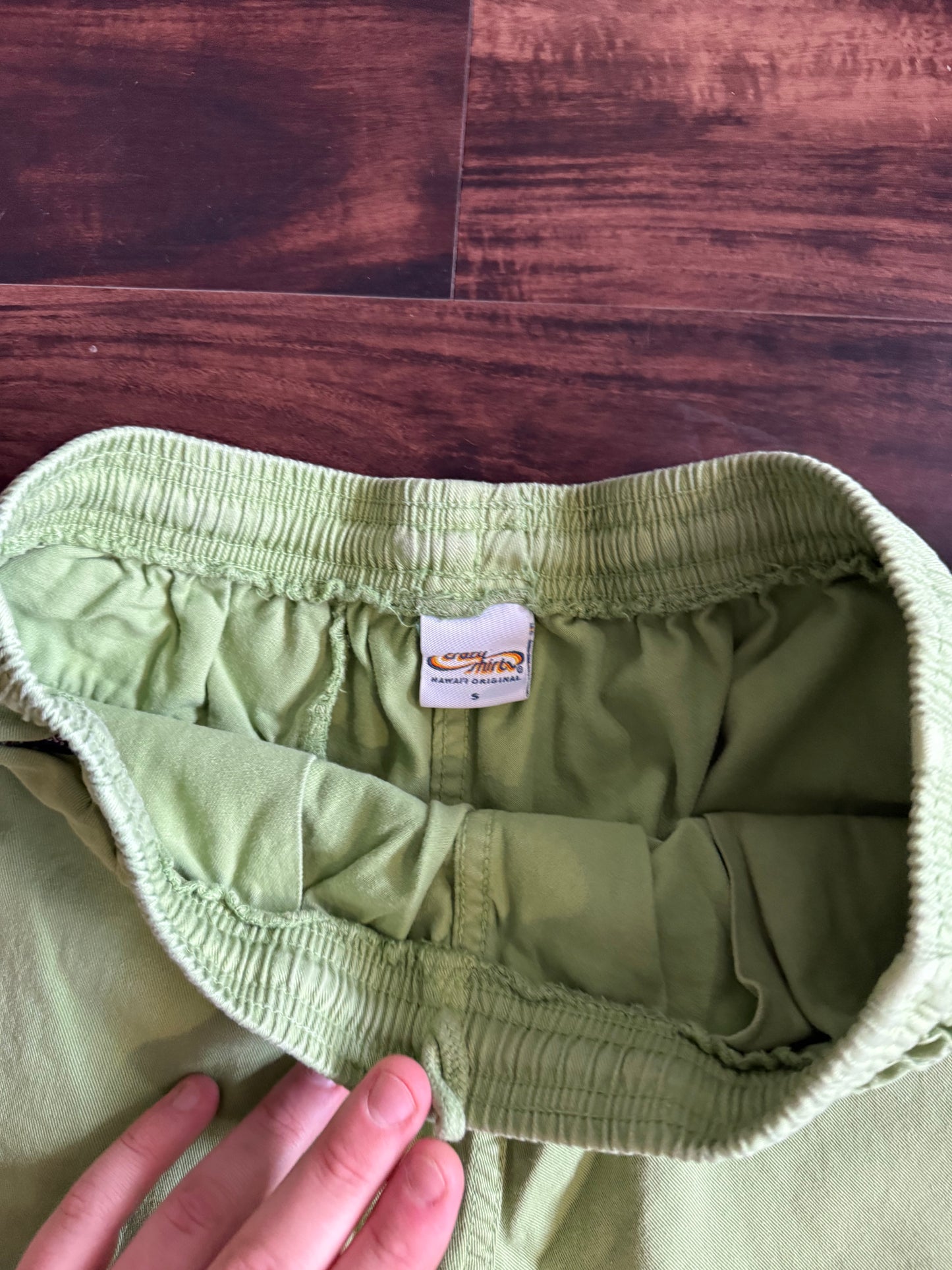 Vintage Kiwi Dyed Shorts- 28