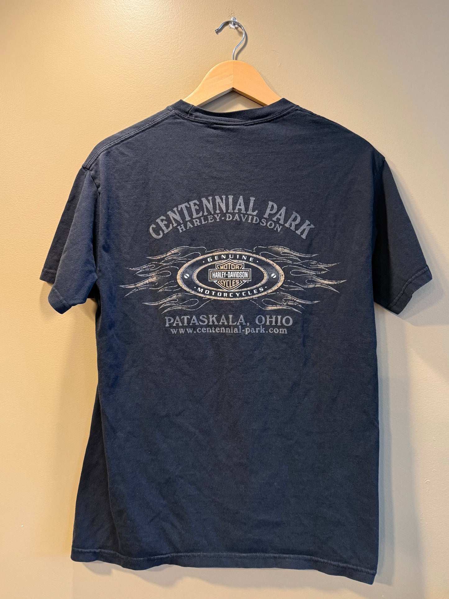 Vintage Harley Davidson Black Spider Web T-Shirt- M