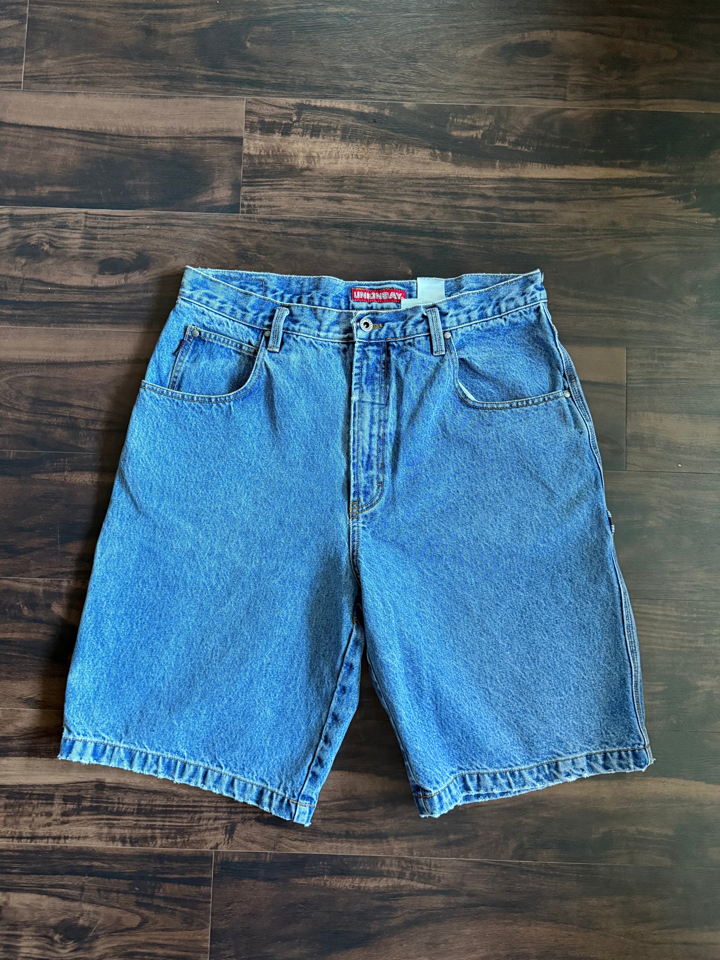 Vintage Union Bay Baggy Carpenter Denim Jean Shorts- 36