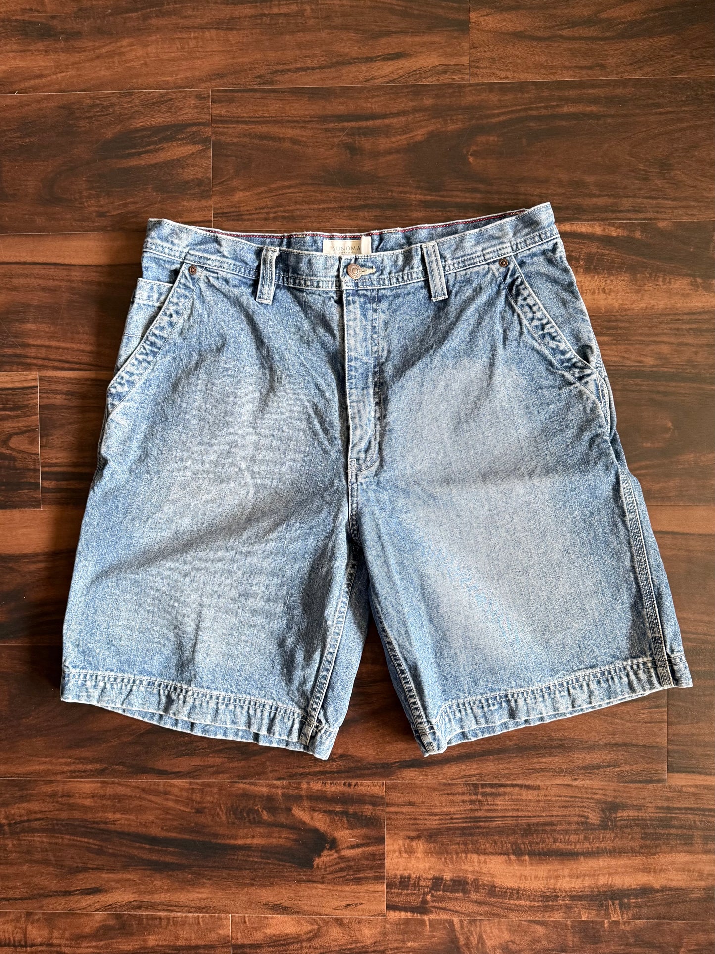 Vintage Y2K Sonoma Jean Co. Carpenter Denim Jean Shorts- 36