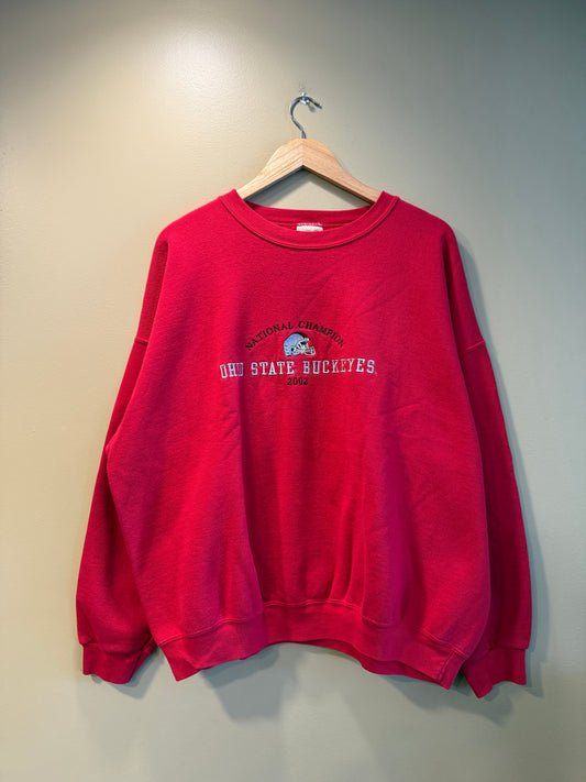 Vintage Ohio State University National Champions Crewneck Sweatshirt- XXL