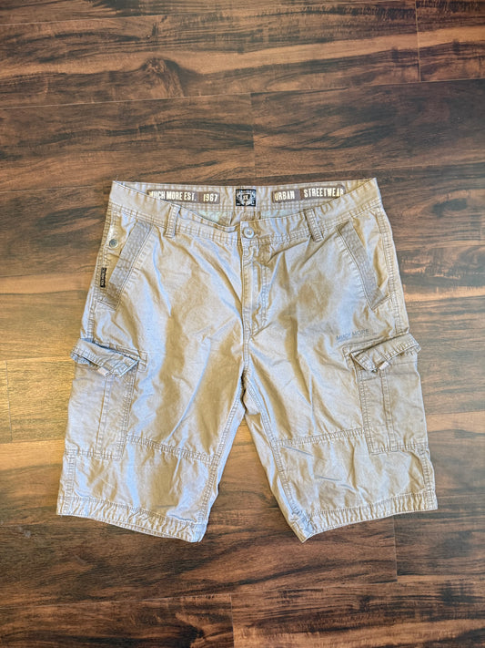 Vintage Much More Streetwear Cargo Shorts- 38