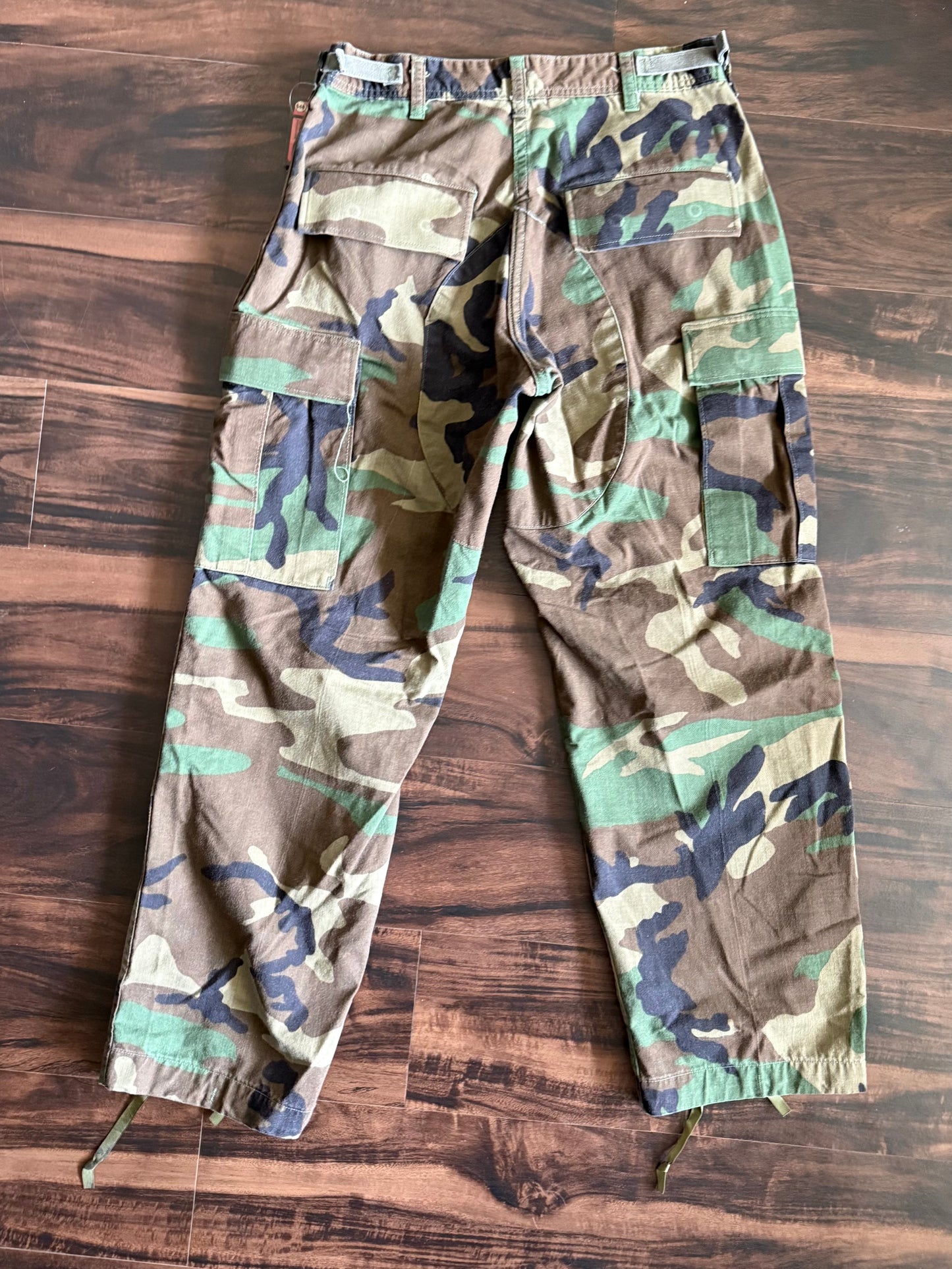 Vintage Military Camouflage Cargo Pants- 29x29