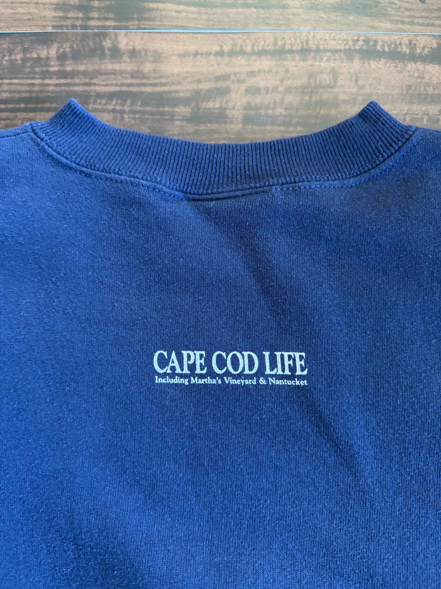 Vintage Cape Cod Life Crewneck Sweatshirt- L
