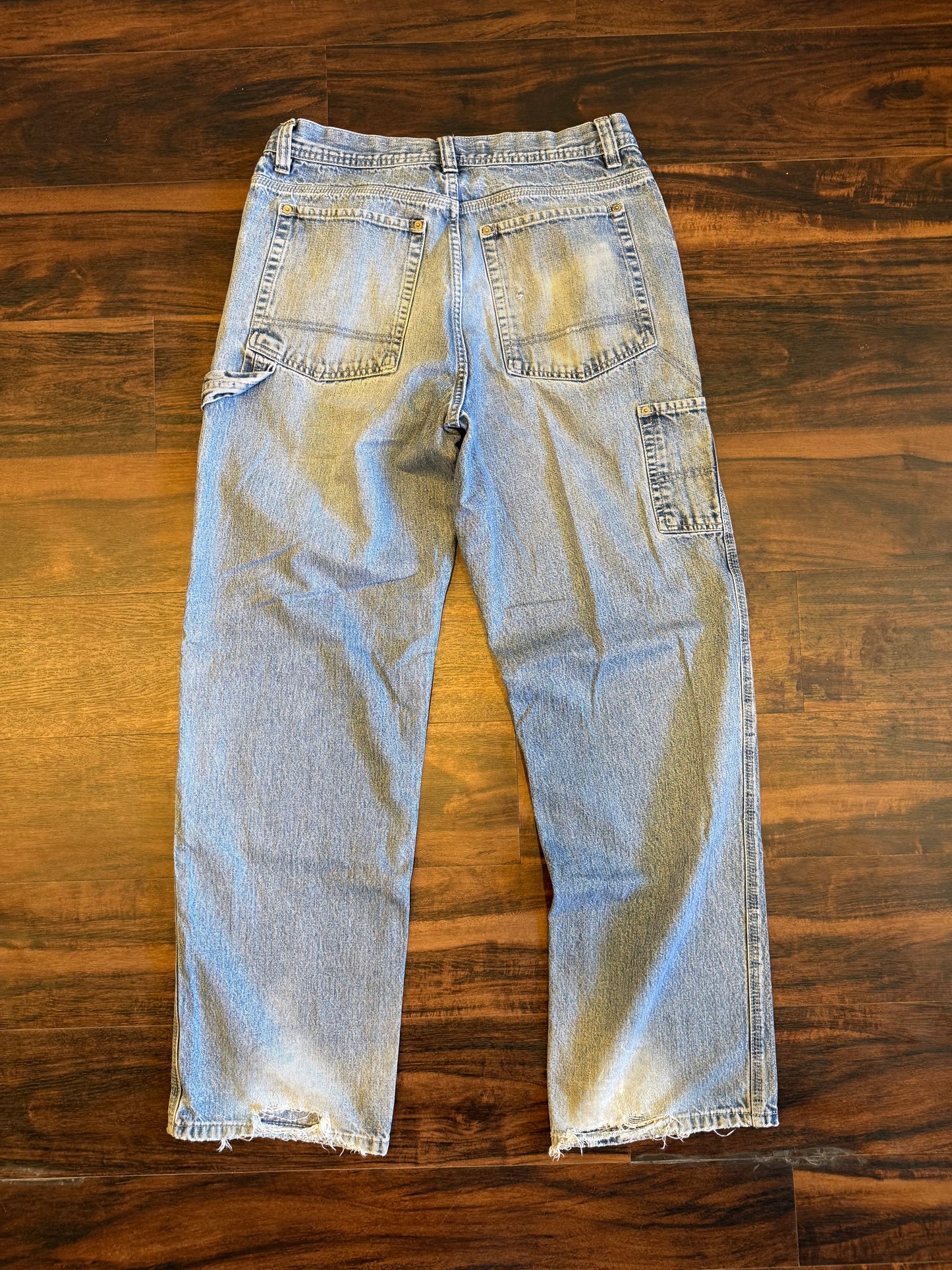 Vintage Urban Up Streetwear Light Wash Carpenter Jeans- 32x34