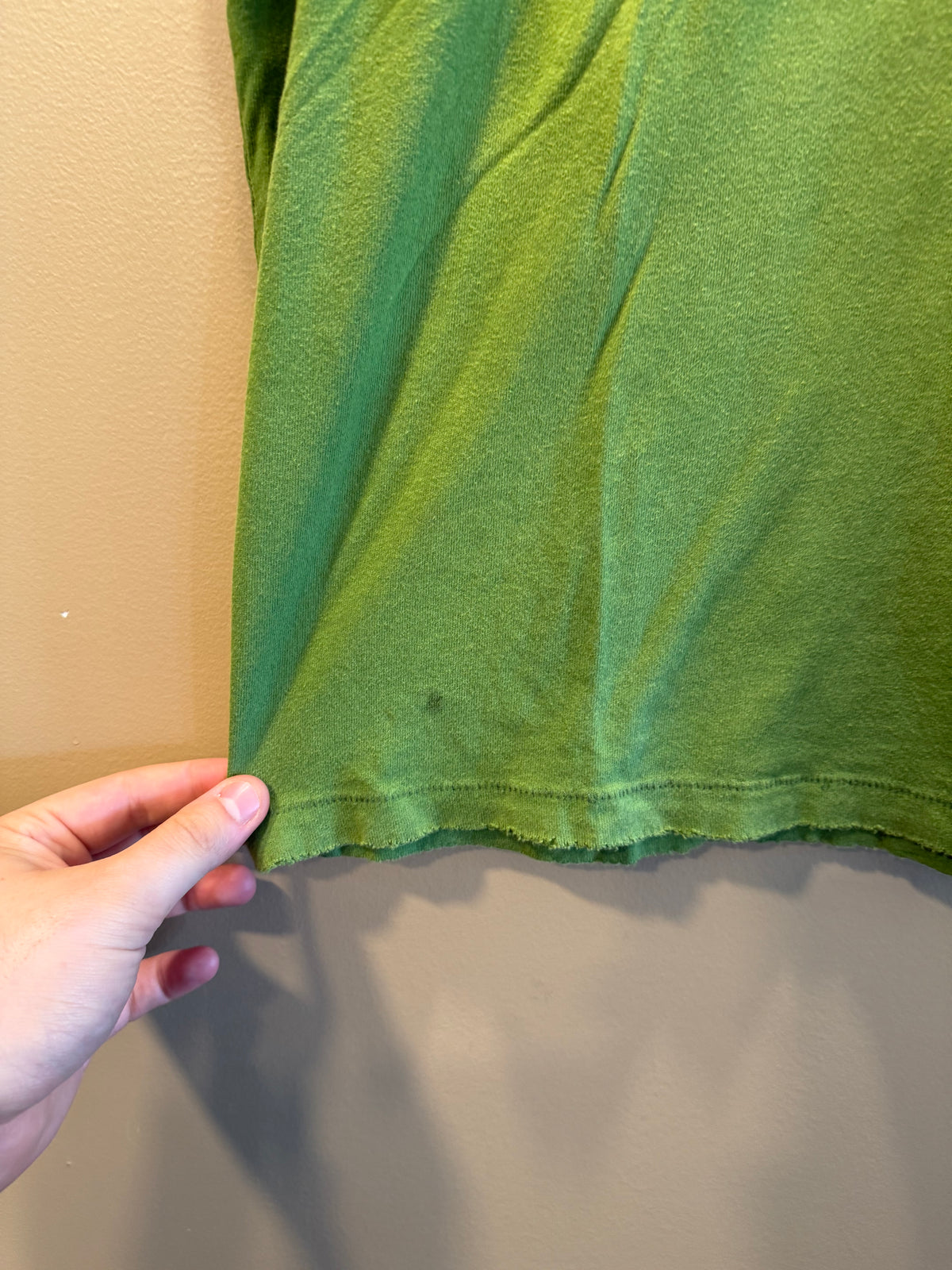 Vintage Abercrombie & Fitch Green Tomahawk Trail T-Shirt- L/XL