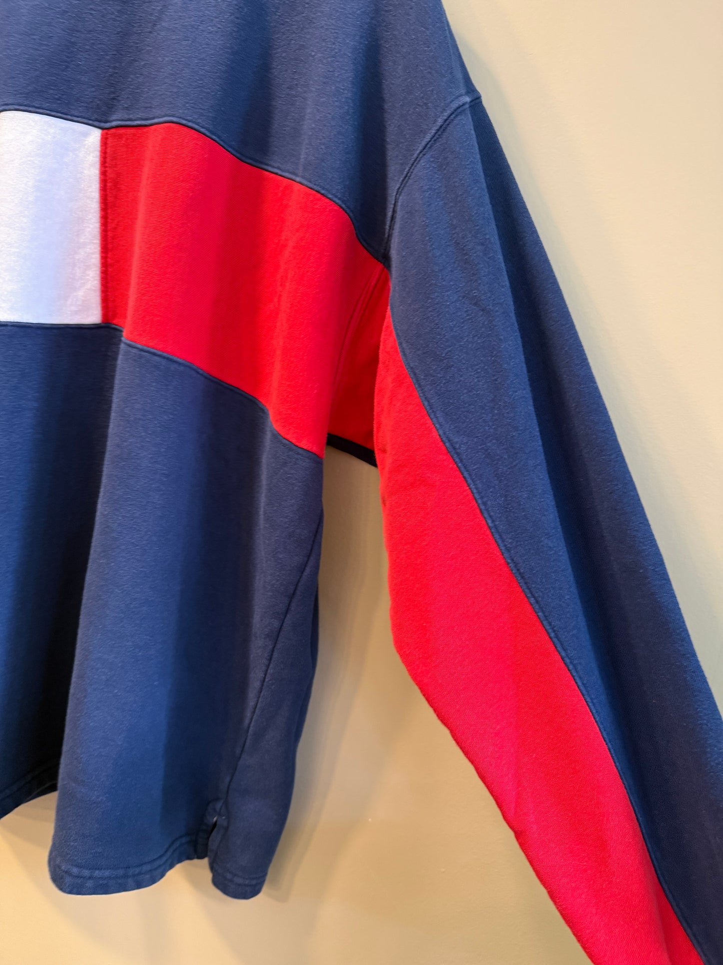Vintage Tommy Hilfiger Big Flag Crewneck Sweatshirt- XL