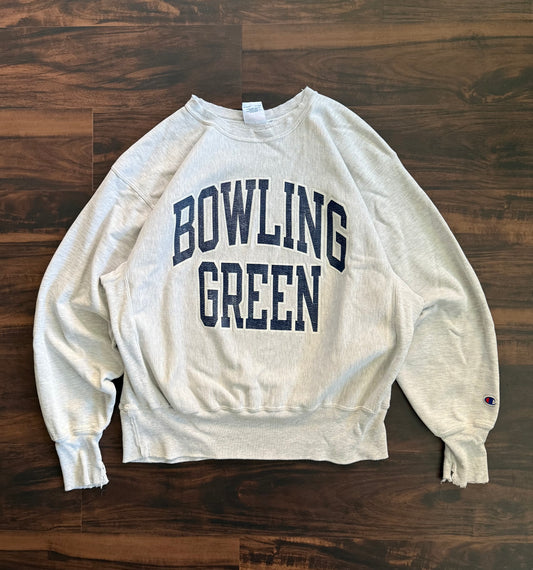 Vintage Bowling Green State University Champion Reverse Weave Crewneck Sweatshirt- L