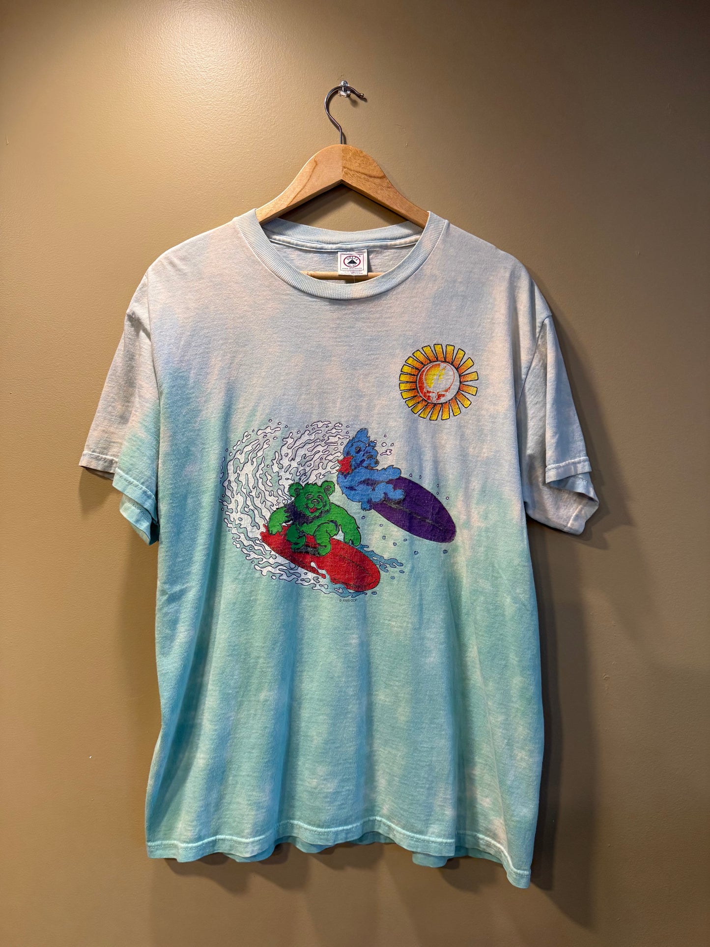 Vintage Grateful Dead Surfing Bears T-Shirt- L