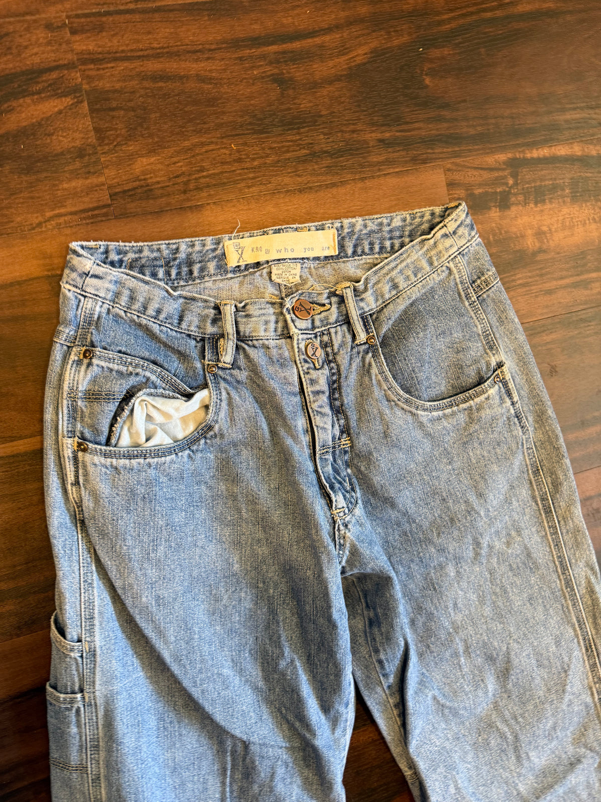 Vintage GX Light Wash Women’s Carpenter Streetwear Jeans- 26x32