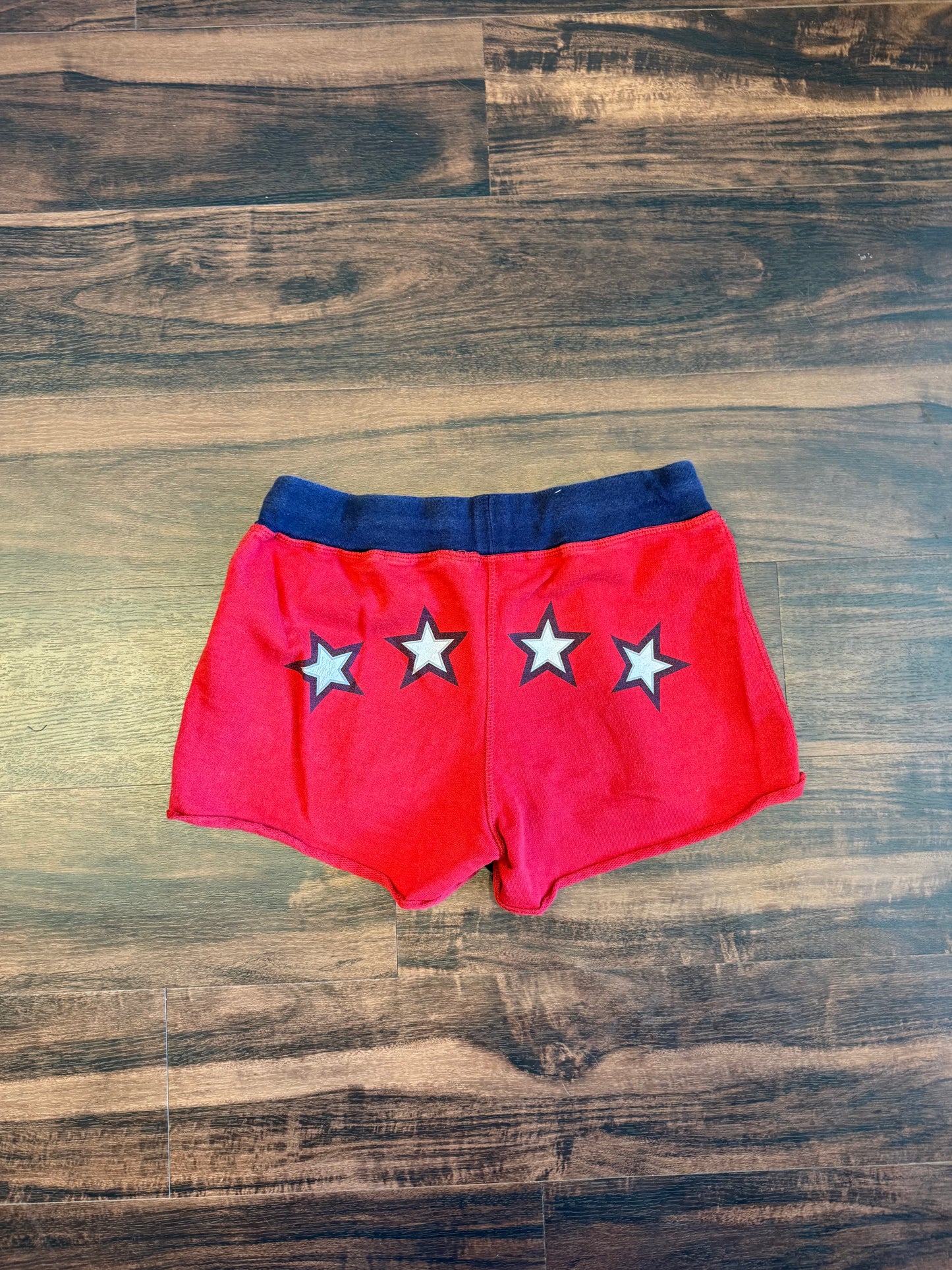 Vintage SO Red & White Stars Shorts- 26