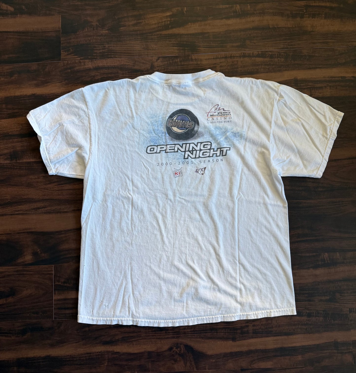 Vintage NHL Phoenix Coyotes Opening Night T-Shirt- XL