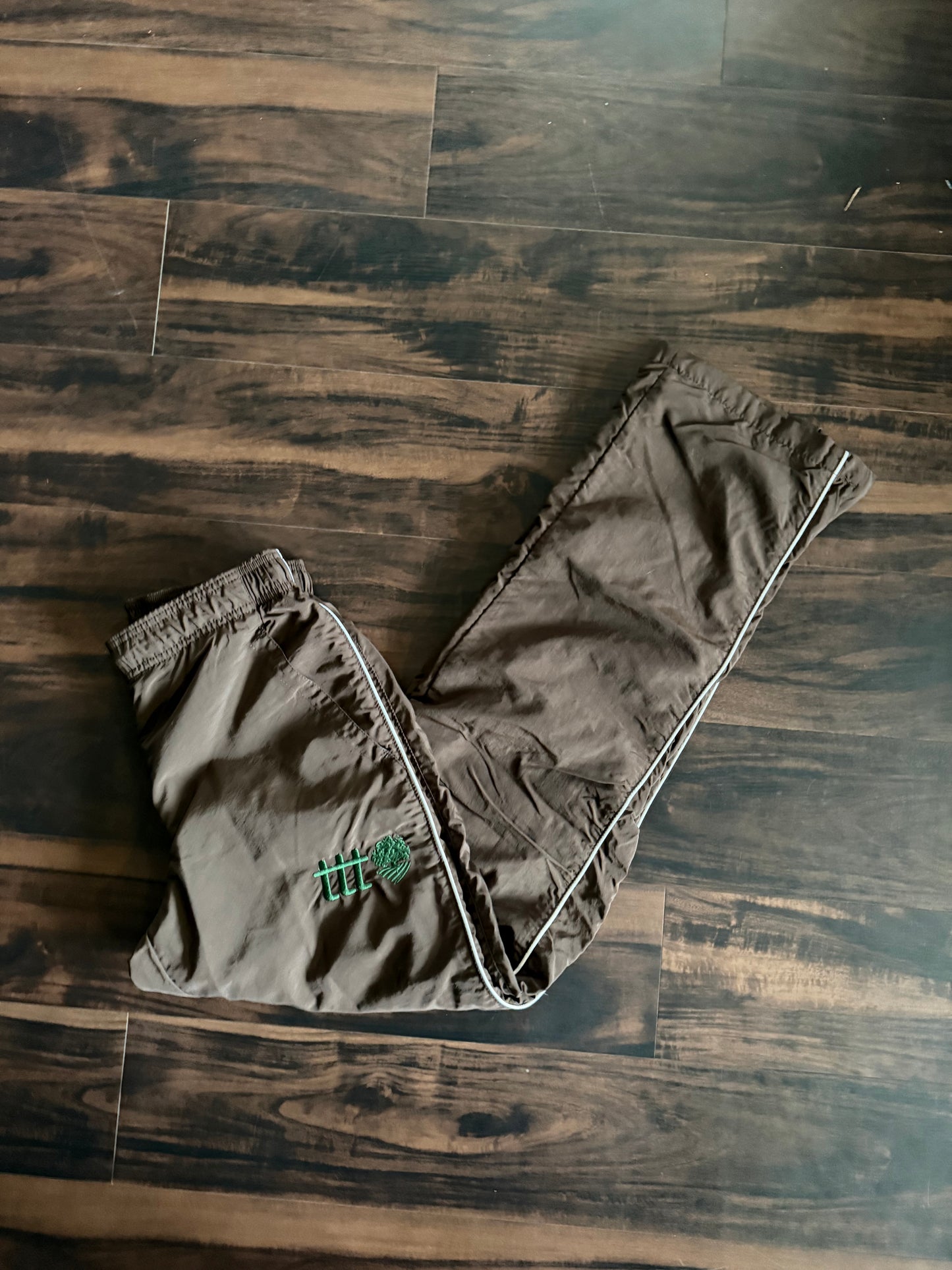 The Thrifting Tree Brown Track Pants- M