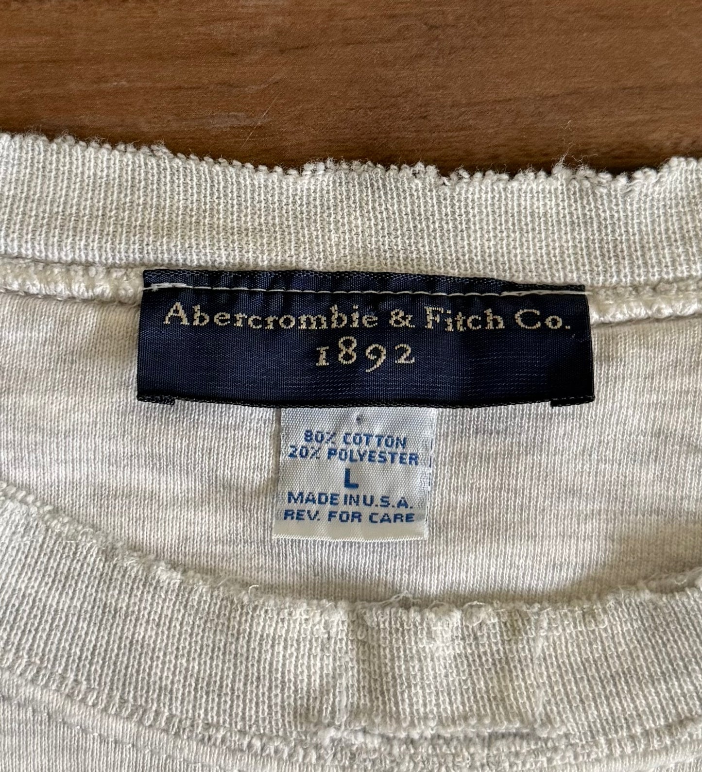 Vintage Abercrombie & Fitch Fly Fishing Crewneck Sweatshirt- L