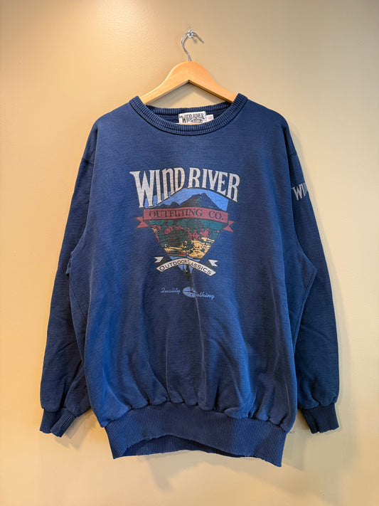 Vintage Wind River Outfitters Crewneck Sweatshirt- XL