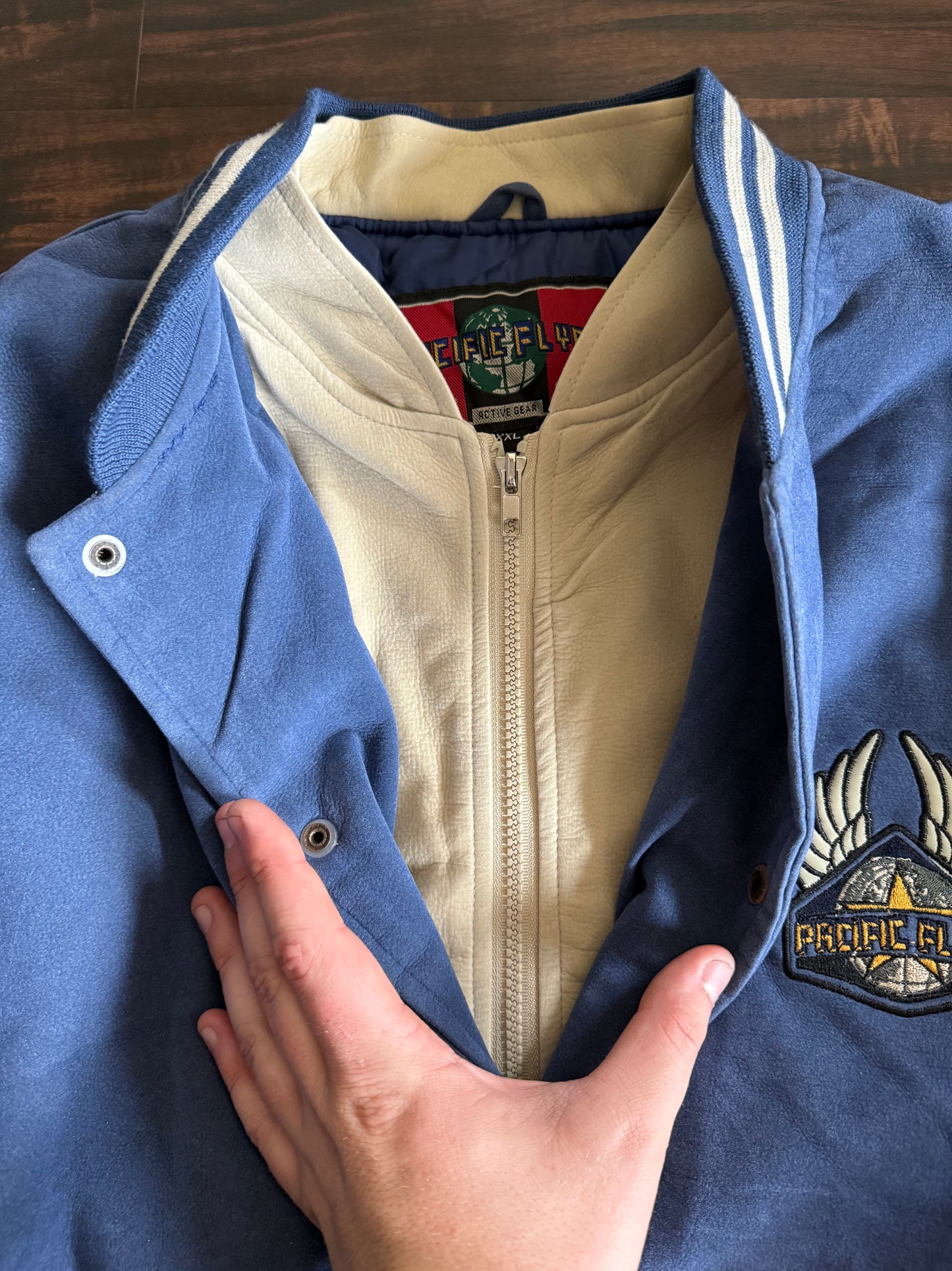 Vintage Pacific Flyer Air Force Bomber Jacket- XXL
