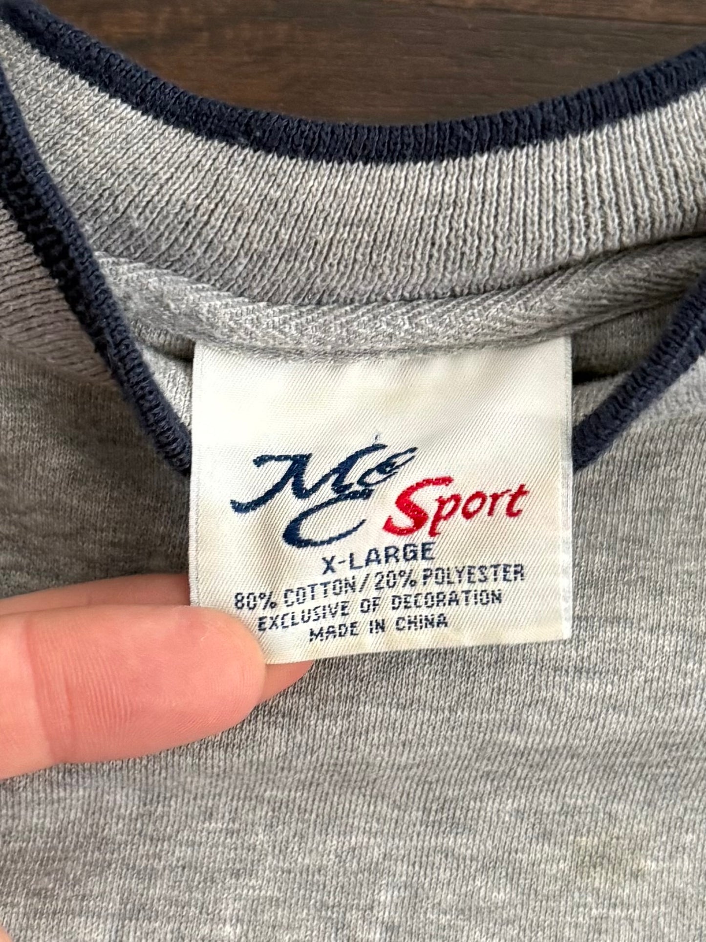 Vintage Fishing Get Jiggy With It Crewneck Sweatshirt- XL