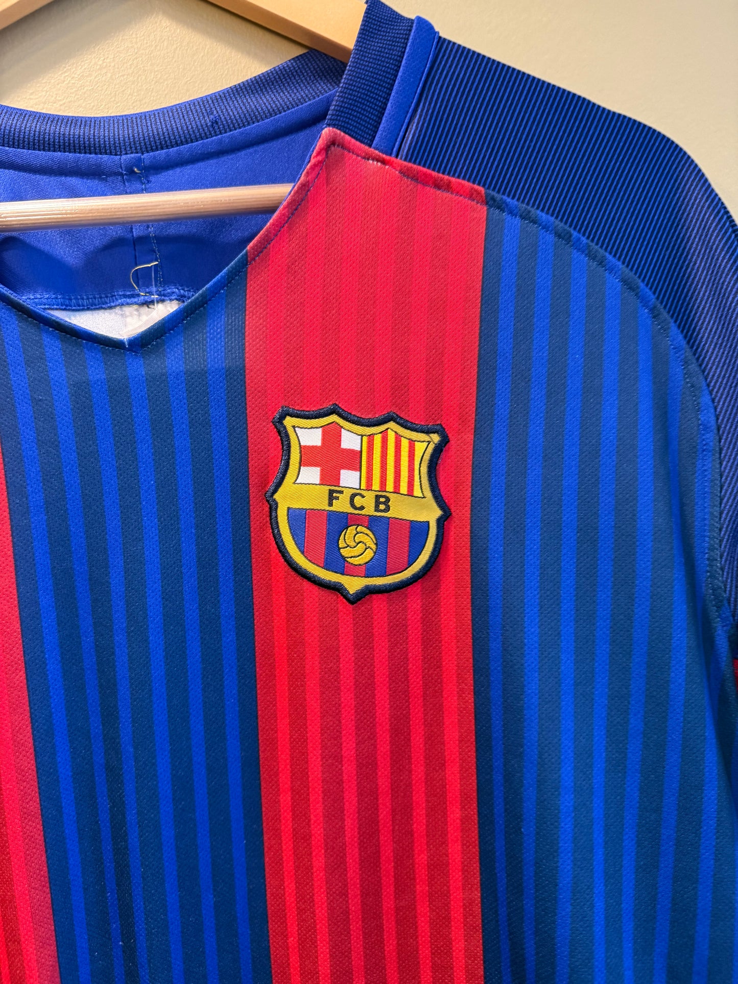 Vintage F.C. Barcelona Soccer Jersey- M