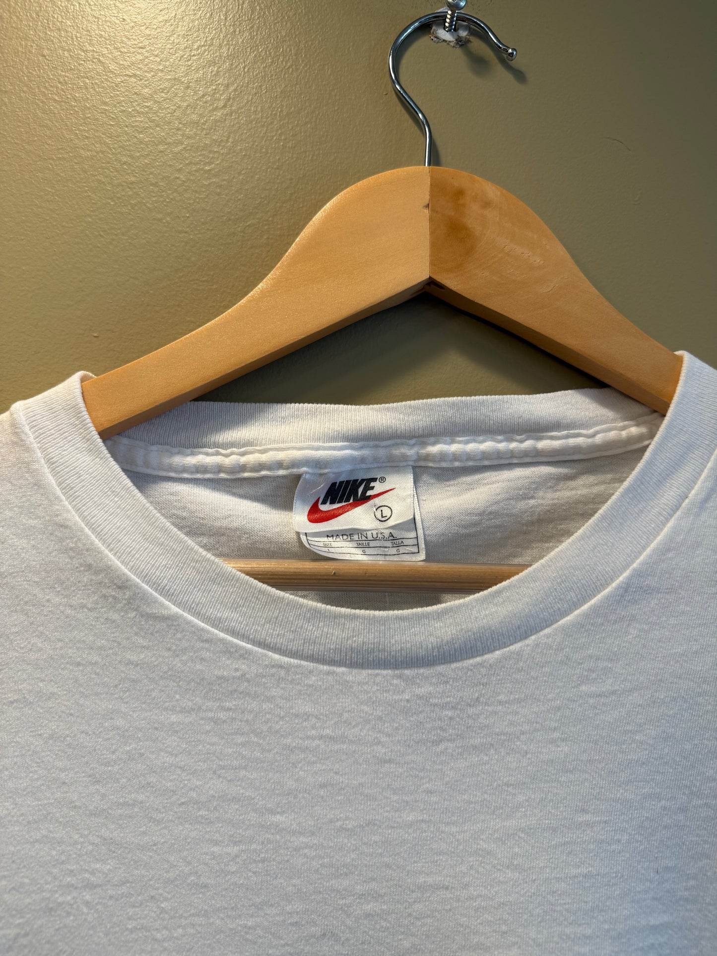 Vintage Nike Big Swoosh T-Shirt- L