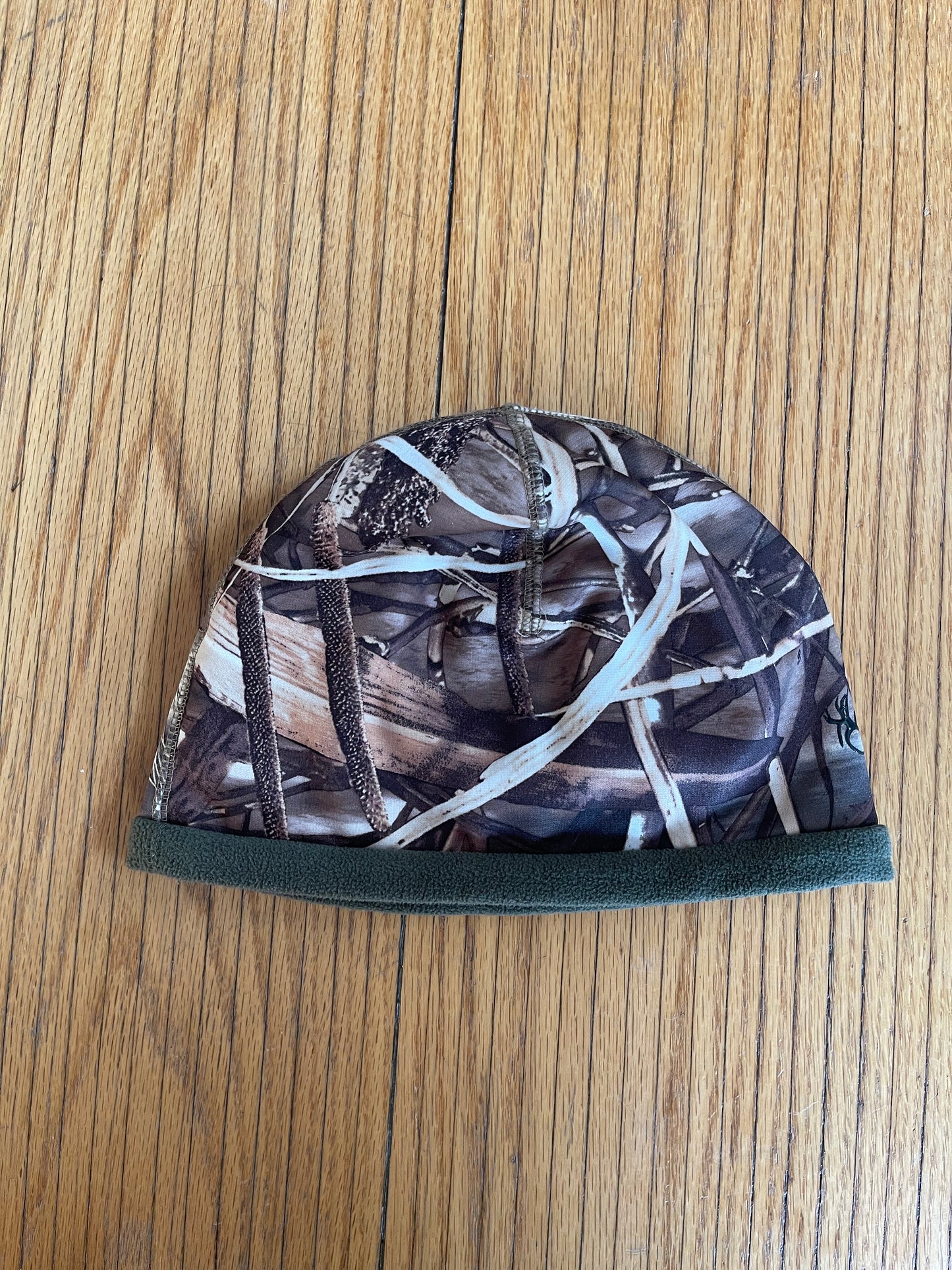 Vintage Hot Shot Camouflage Real Tree Camo Beanie Skull Cap